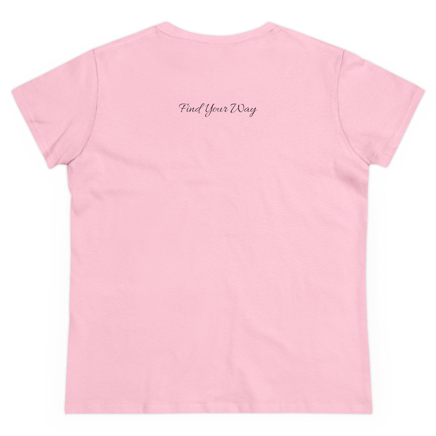 Women's Cotton Tee, Find your way