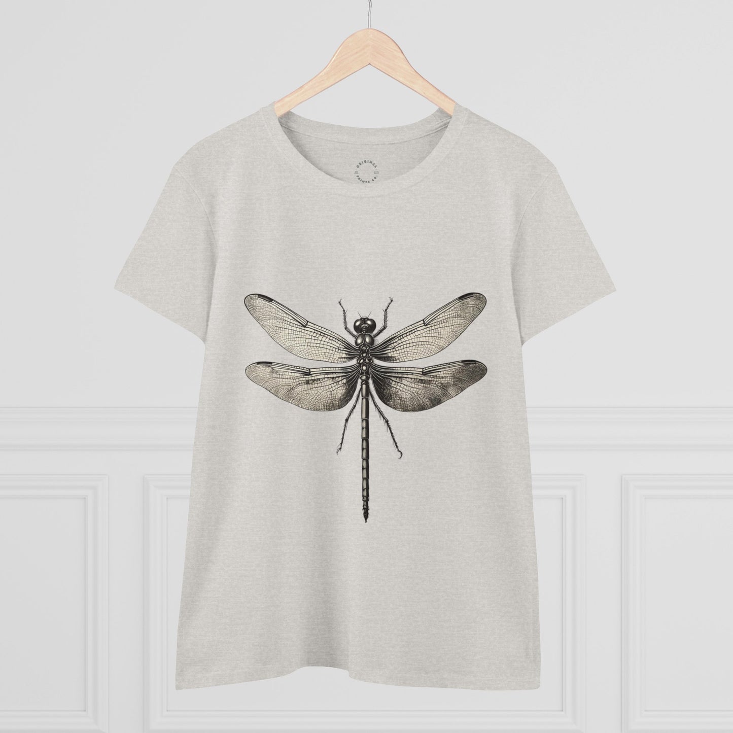 Women's Cotton Tee, Dragon Fly