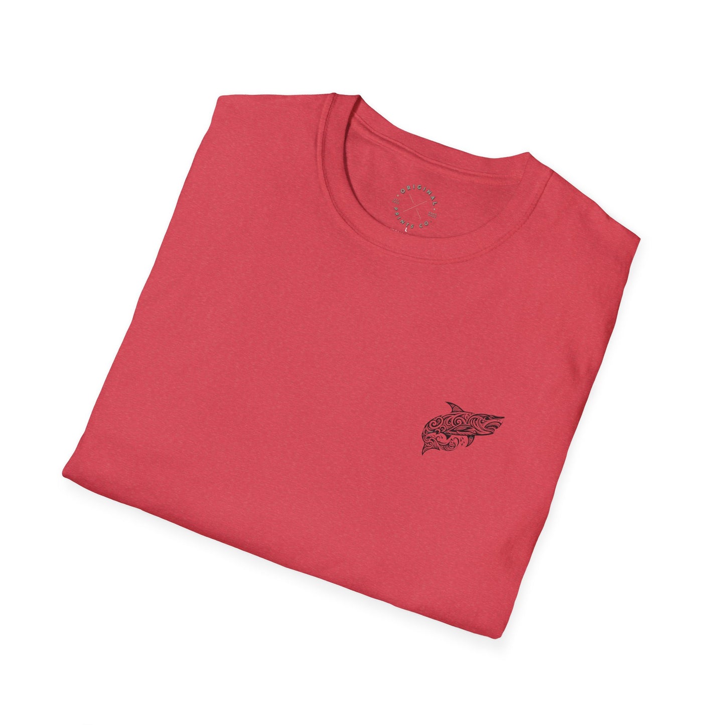 Unisex Shark Design Softstyle T-Shirt