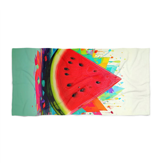 Slice of Watermelon,Beach Towel