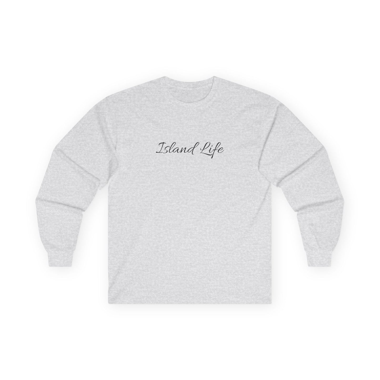 Island Life Unisex Cotton Long Sleeve Tee