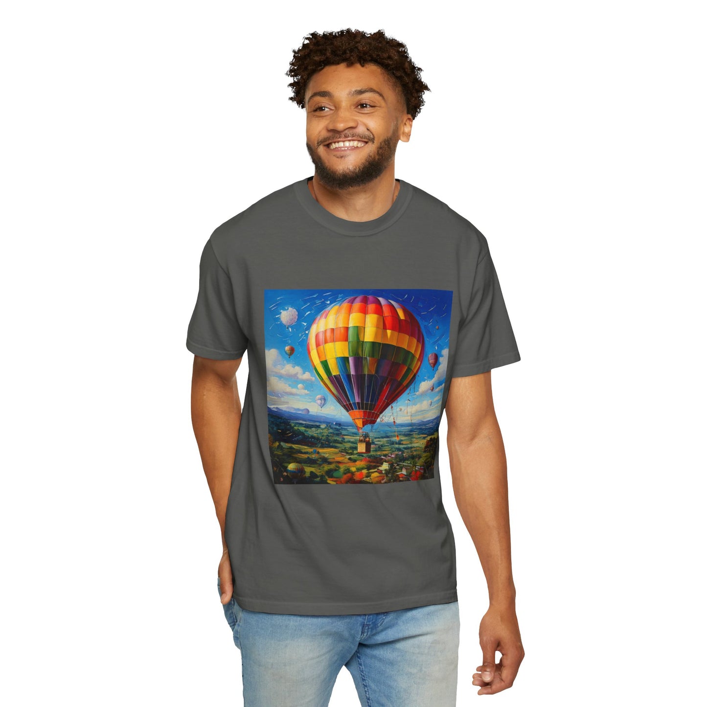 Hot Air Balloon, Unisex T-shirt