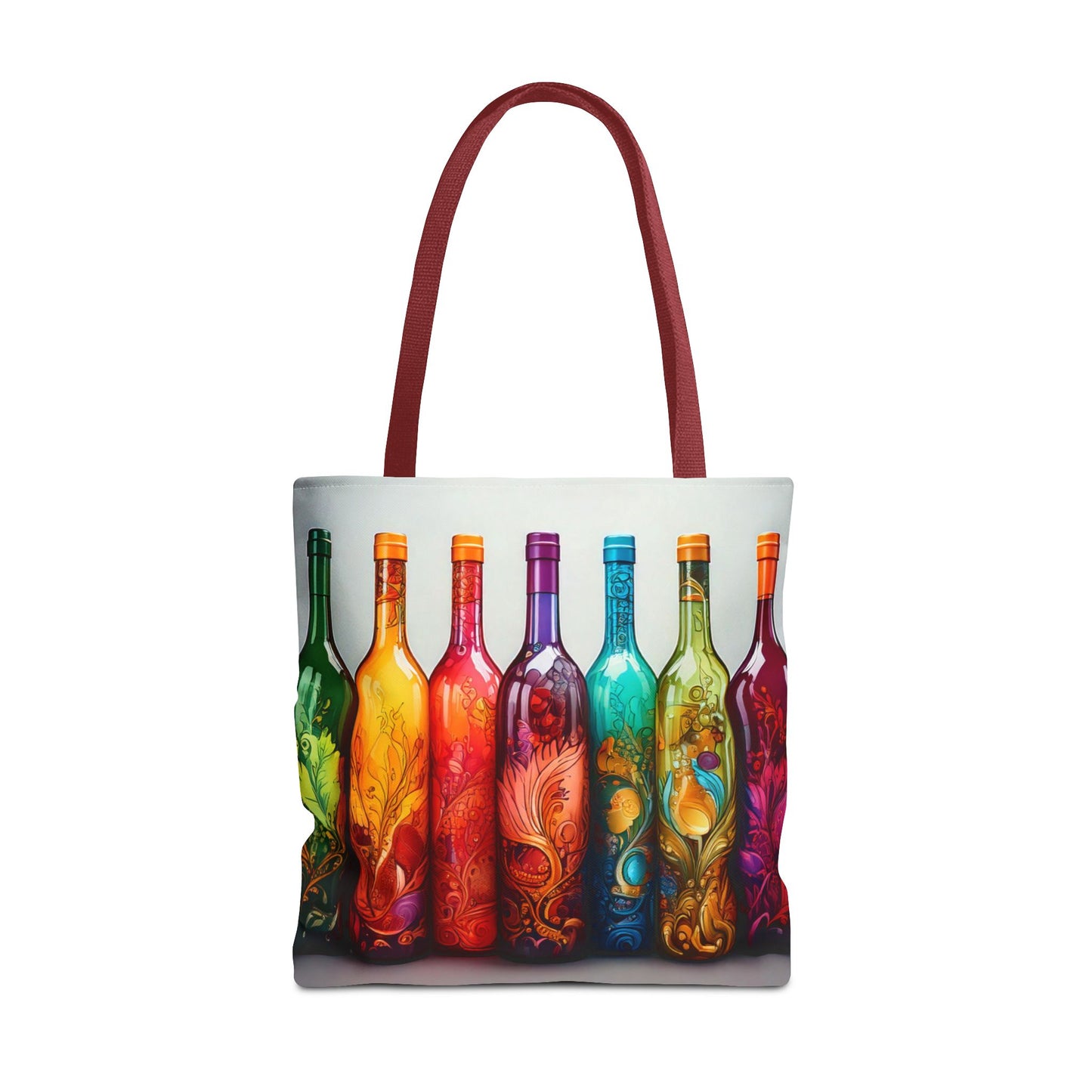 Wine Bottles, Tote Bag