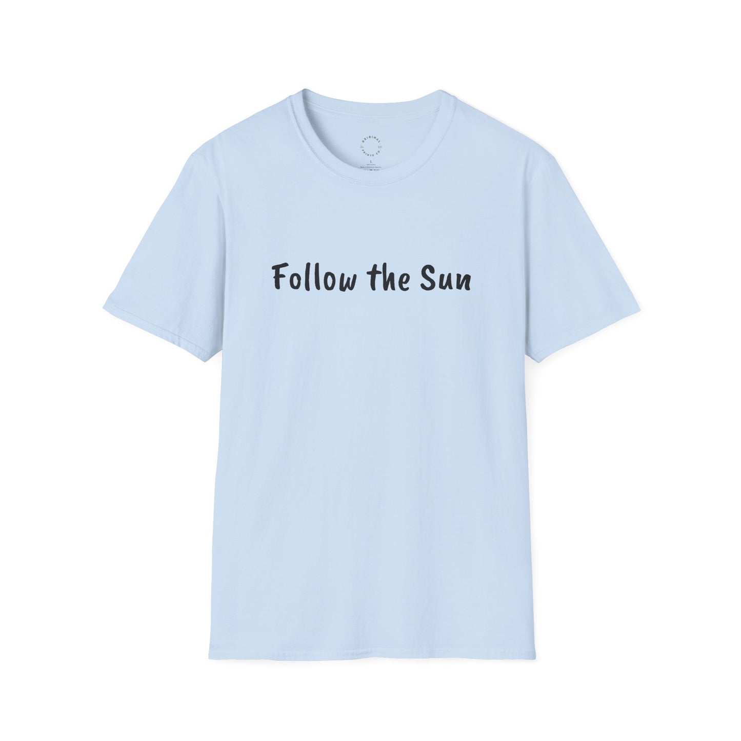 T-Shirt, Unisex Softstyle - Follow the Sun