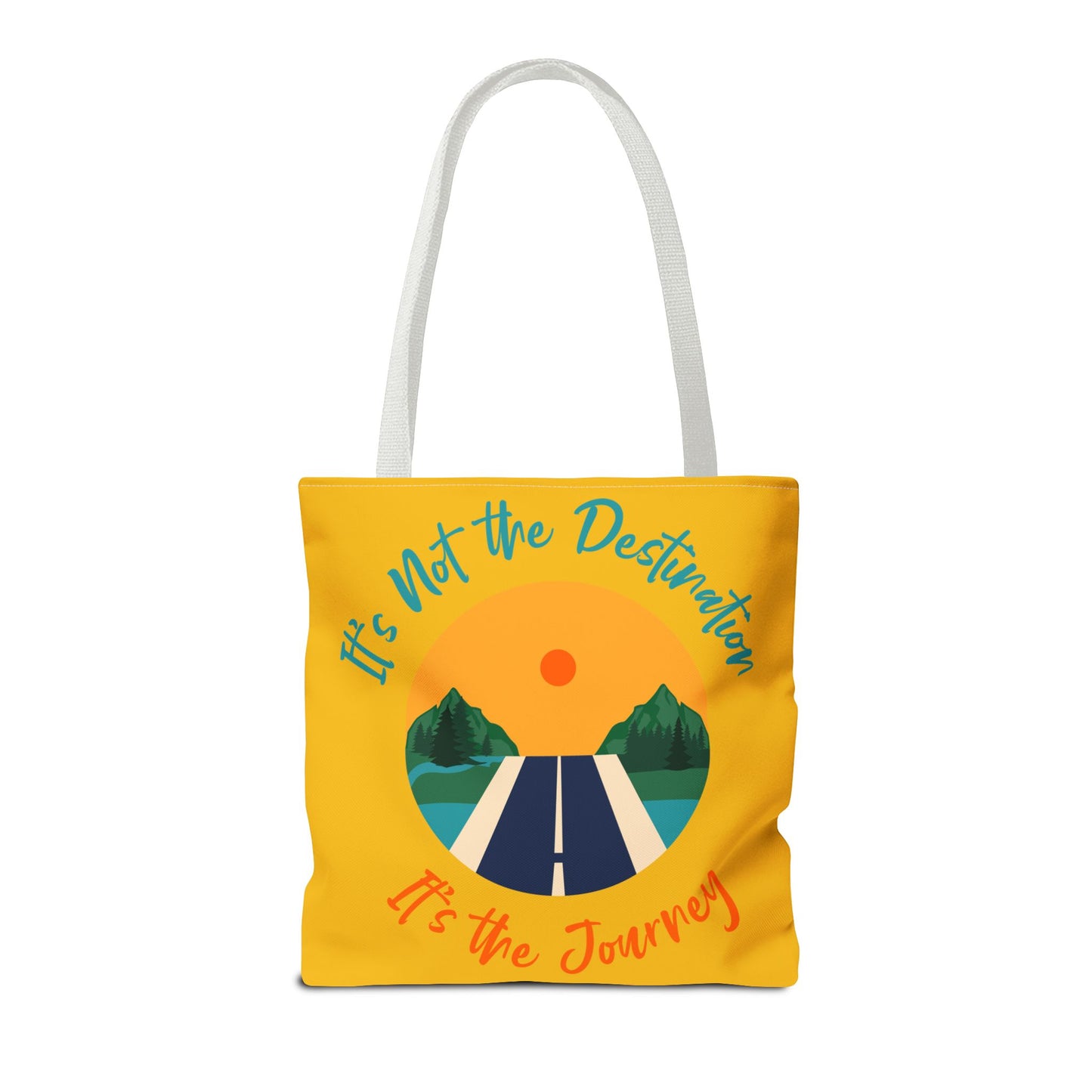 It's the Journey, Tote Bag