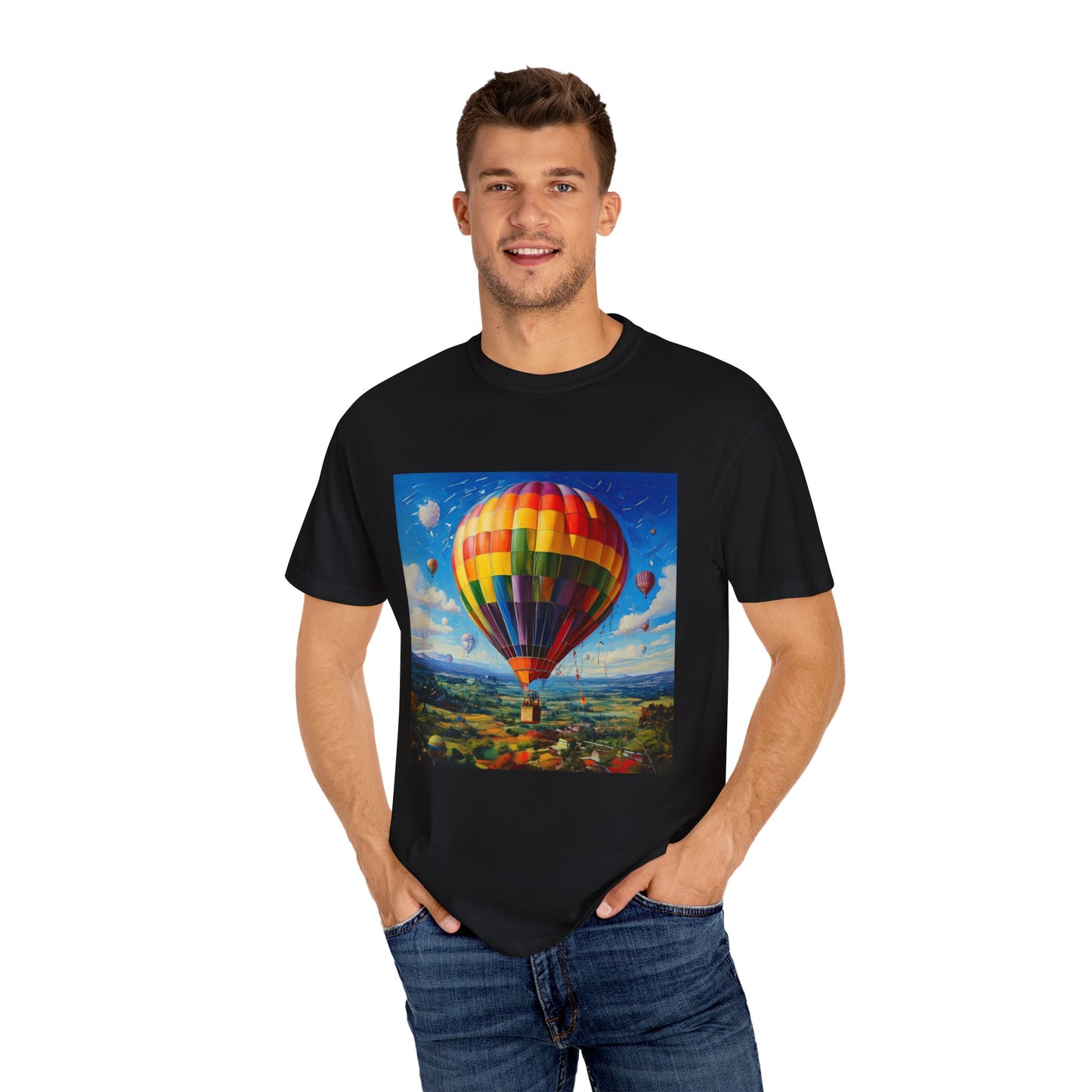 Hot Air Balloon, Unisex T-shirt