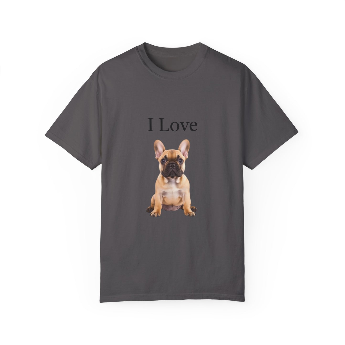 I Love, French BullDogs Unisex T-shirt