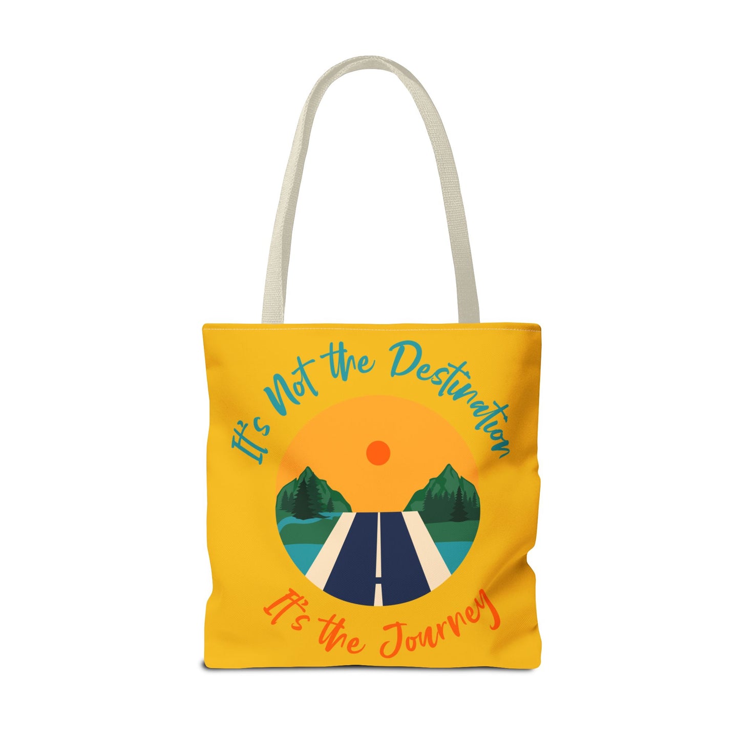 It's the Journey, Tote Bag