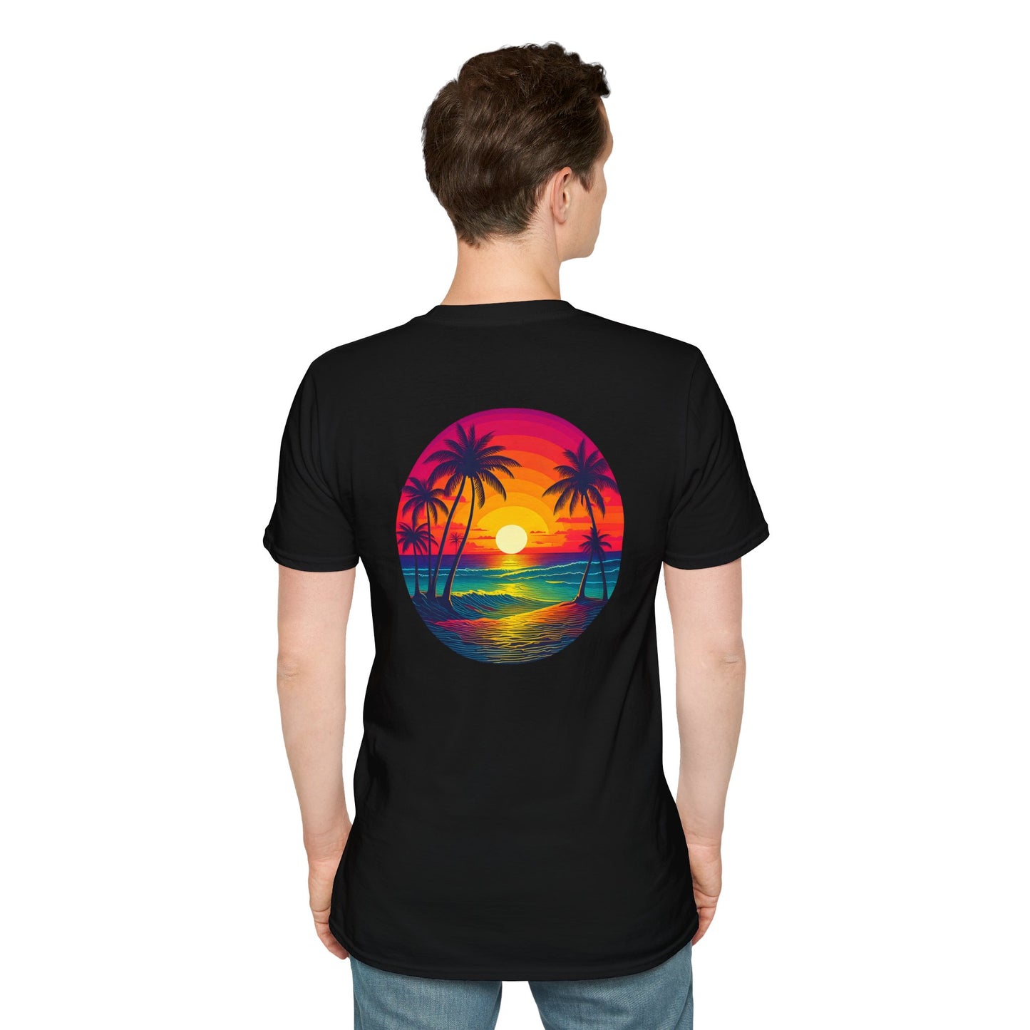 T-Shirt, Unisex Softstyle - Follow the Sun