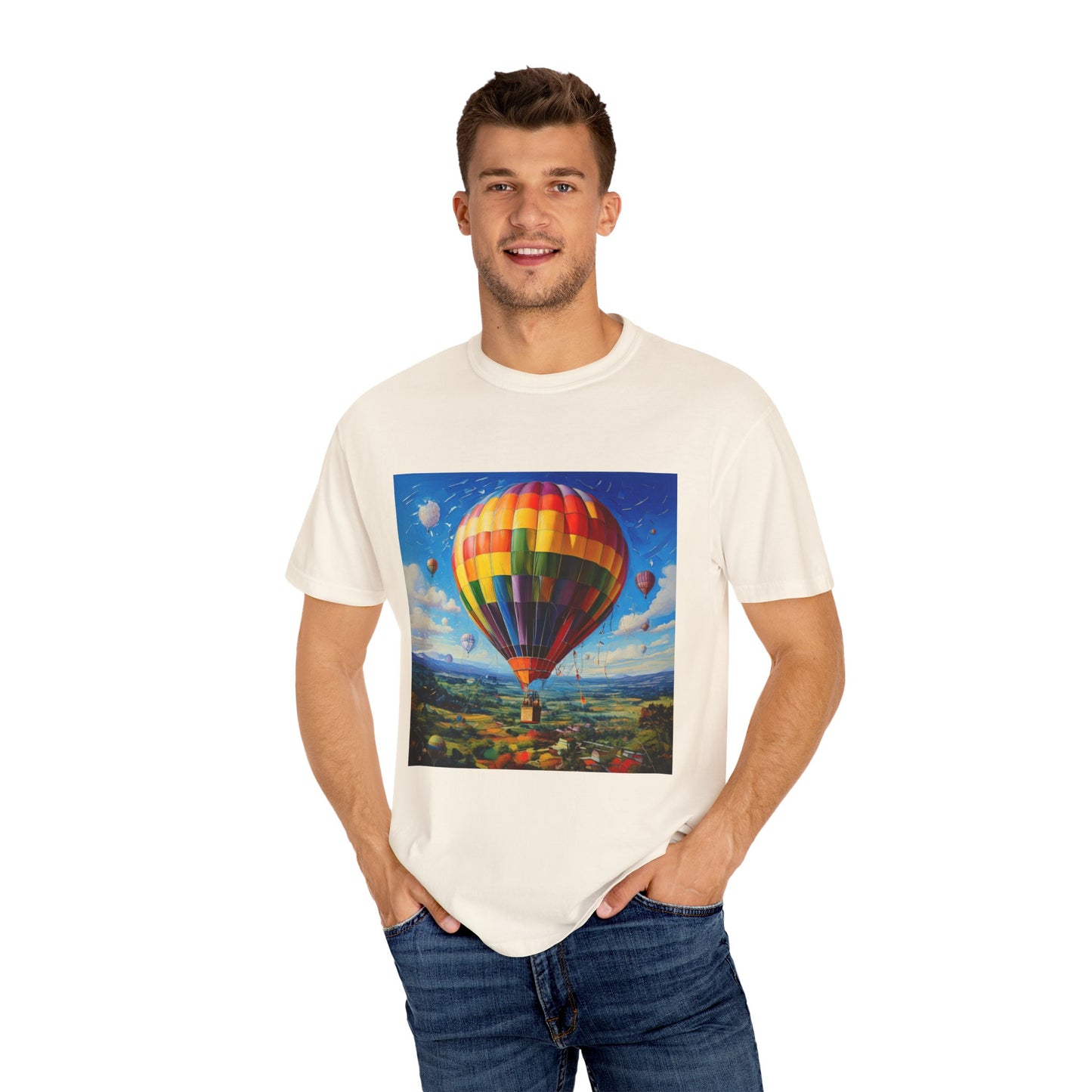 Hot Air Balloon, Unisex T-shirt