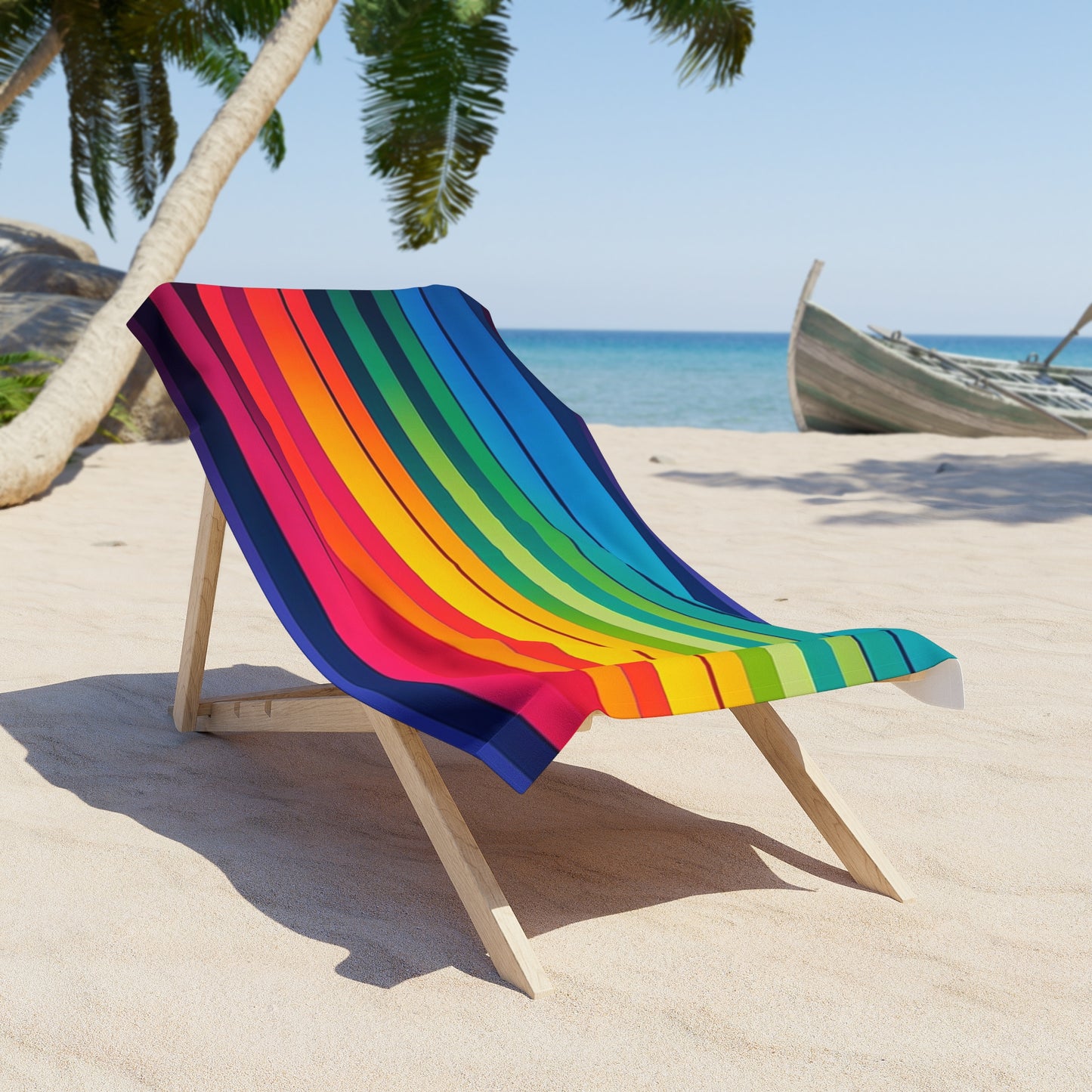 Stripes, Beach Towel