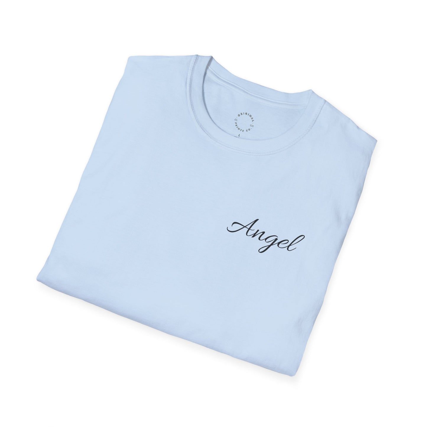 T-Shirt - Unisex Softstyle, Angel with Wings