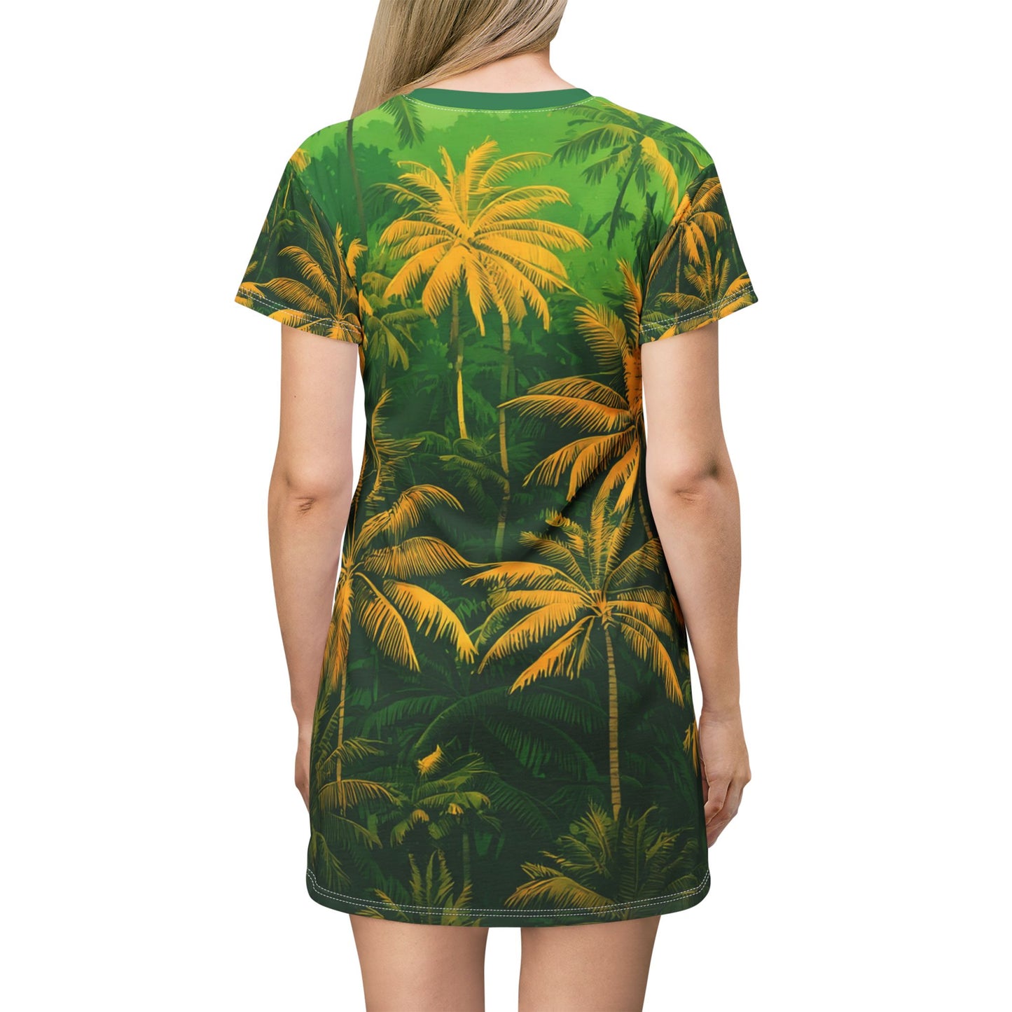 Palm Trees, T-Shirt Dress