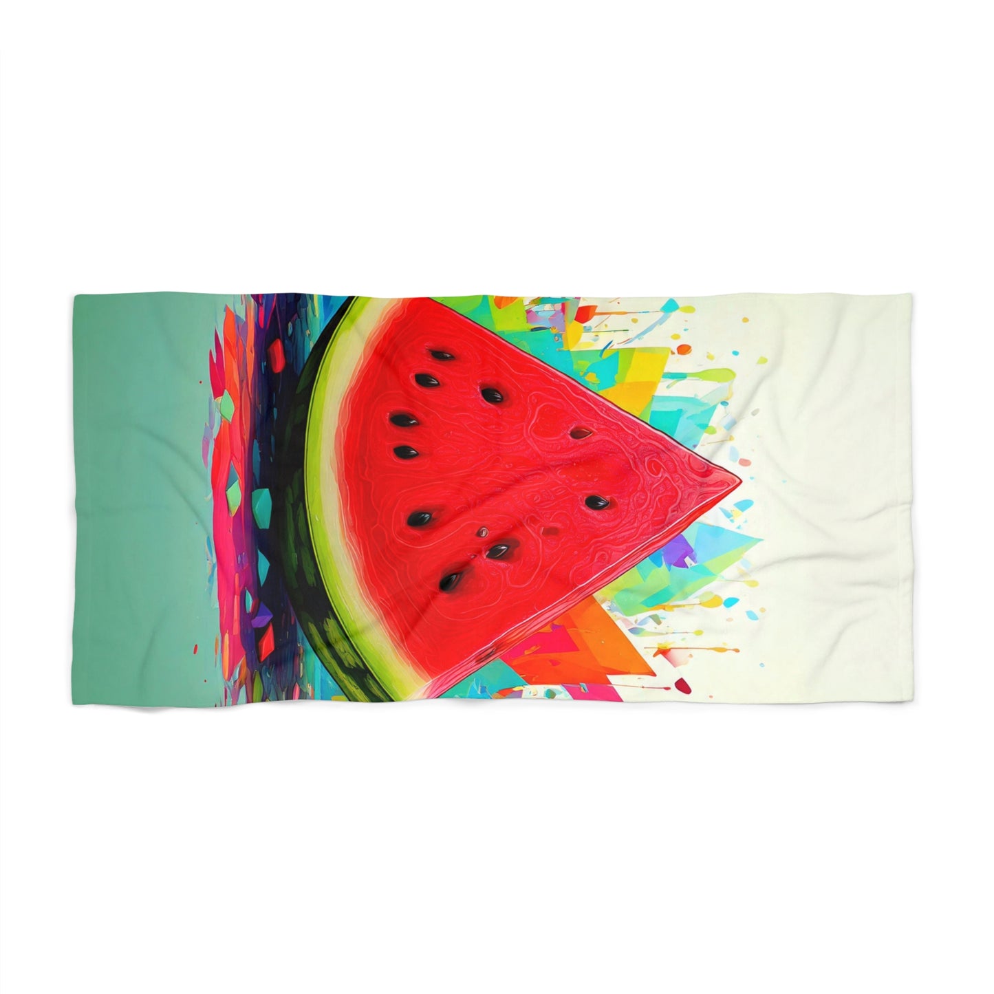 Slice of Watermelon,Beach Towel