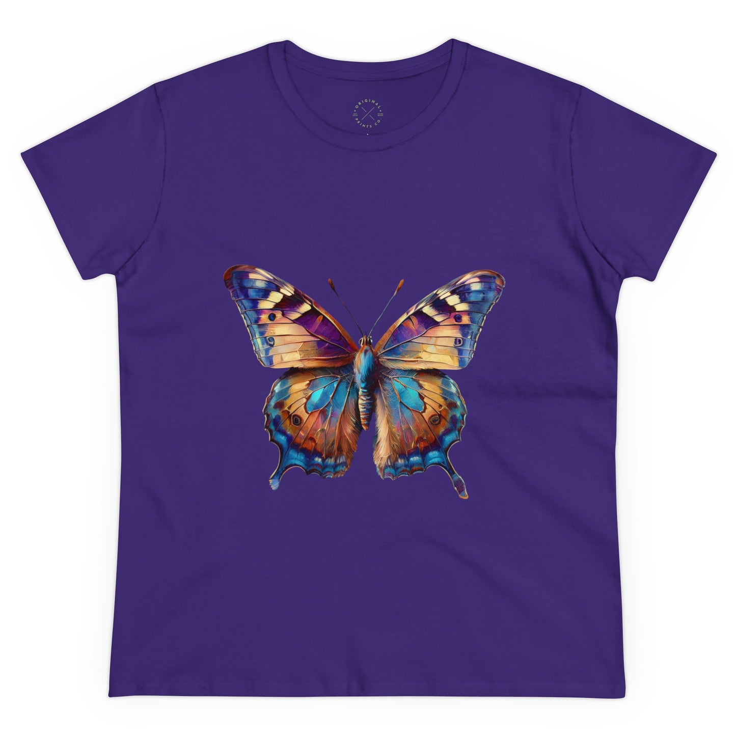 Women's Cotton Tee, Butterflies