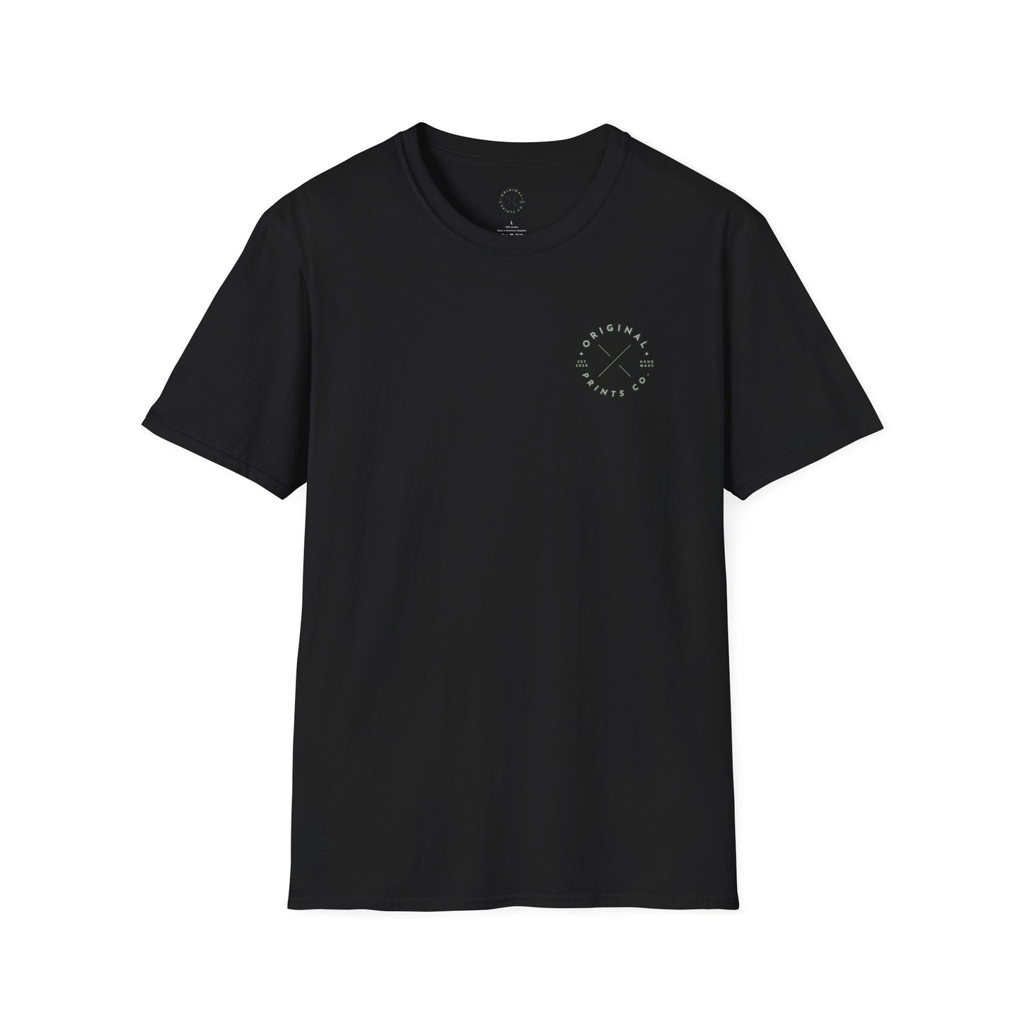 Original Prints Co Logo, Unisex Softstyle T-Shirt