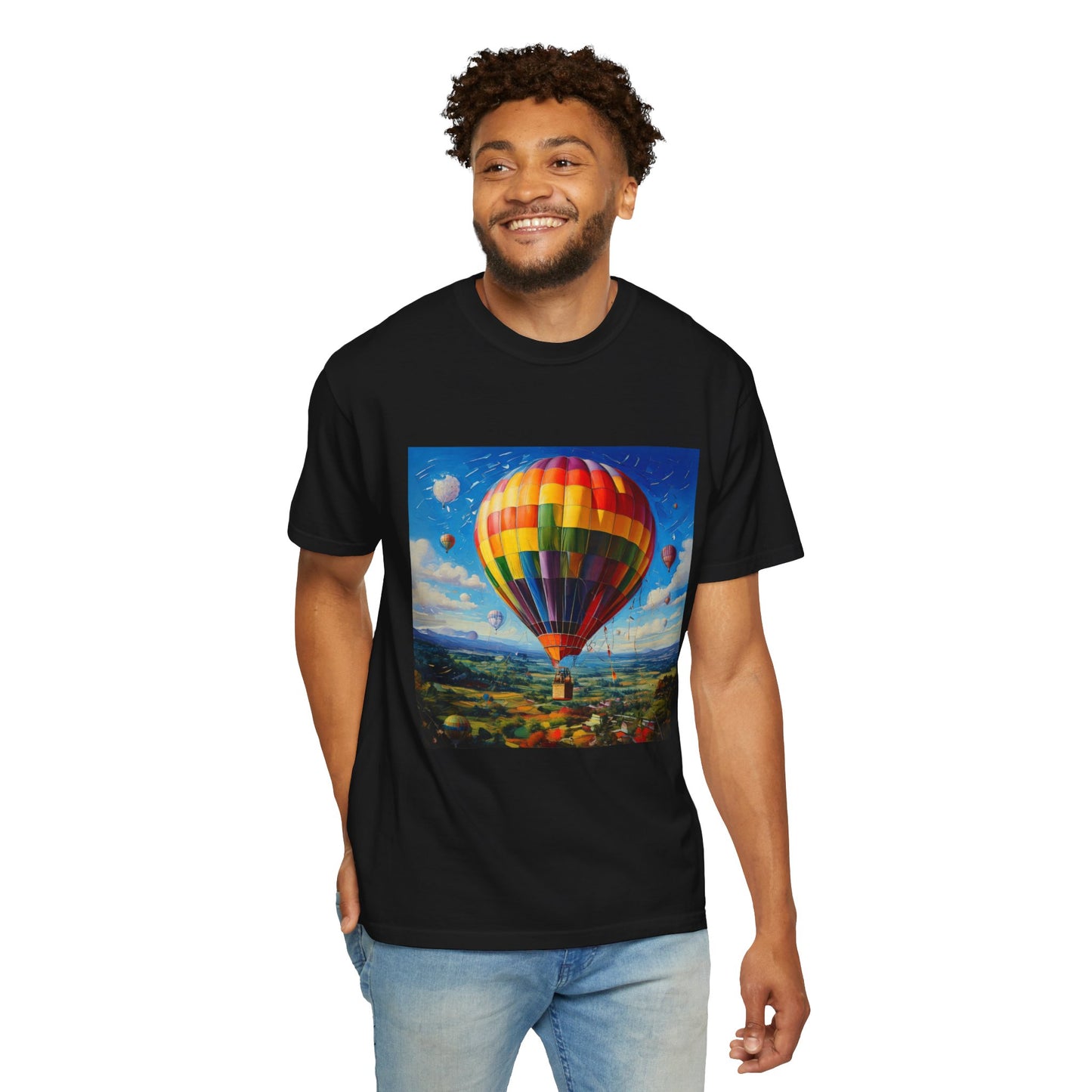 Hot Air Balloon, Unisex T-shirt