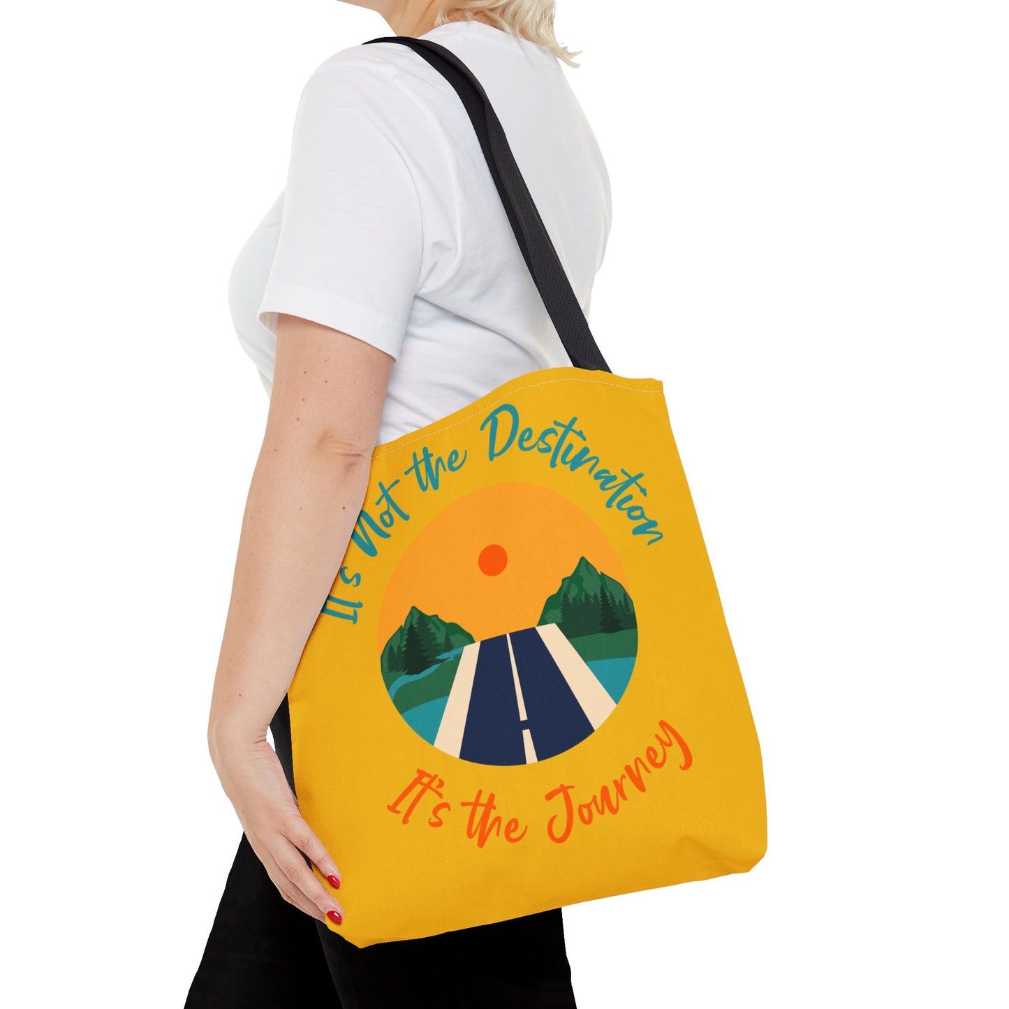 It's the Journey, Tote Bag