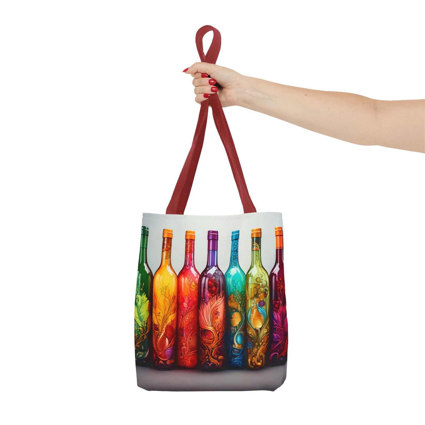 Wine Bottles, Tote Bag