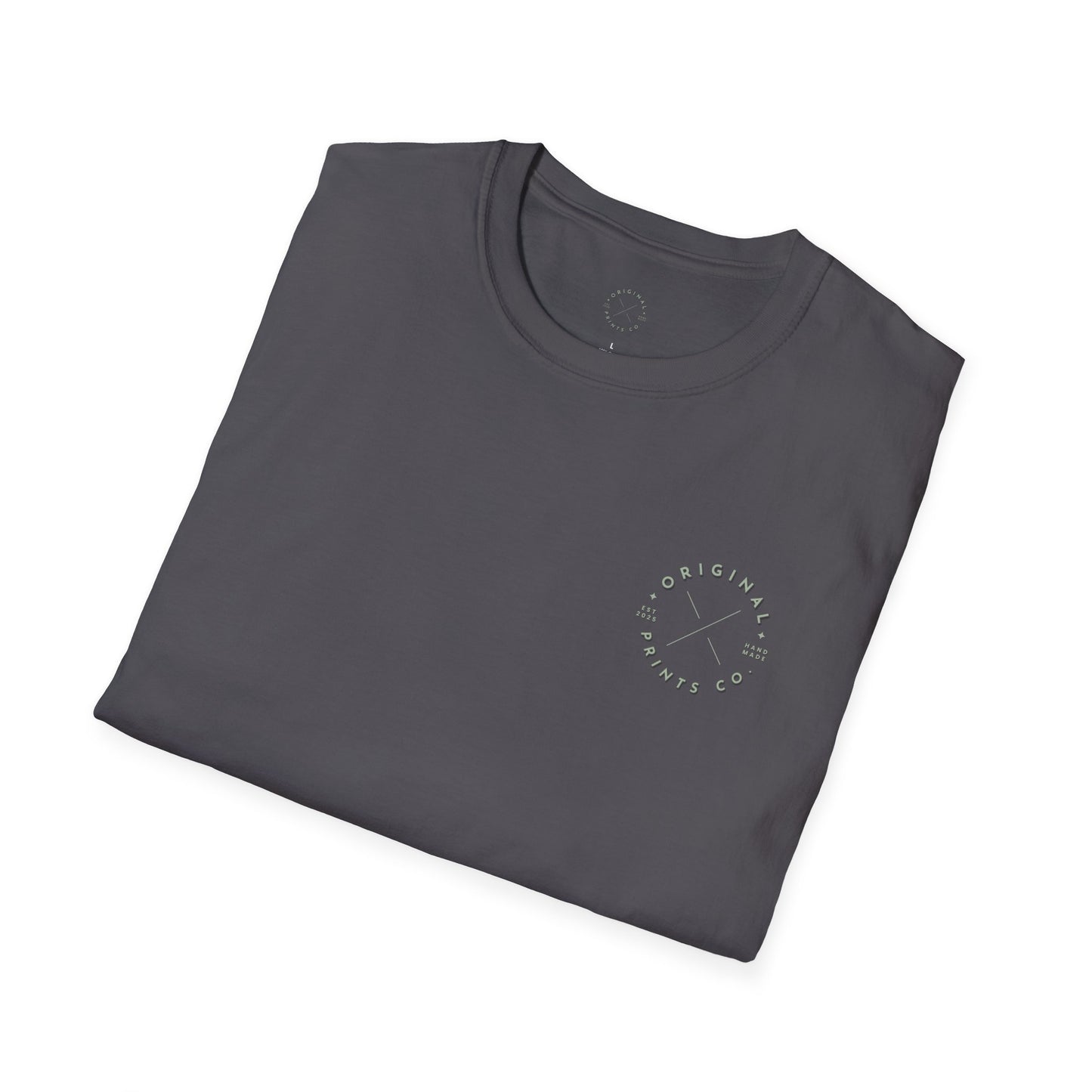 Original Prints Co Logo, Unisex Softstyle T-Shirt