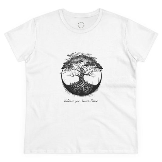 Inner Peace, Women's Cotton Tee