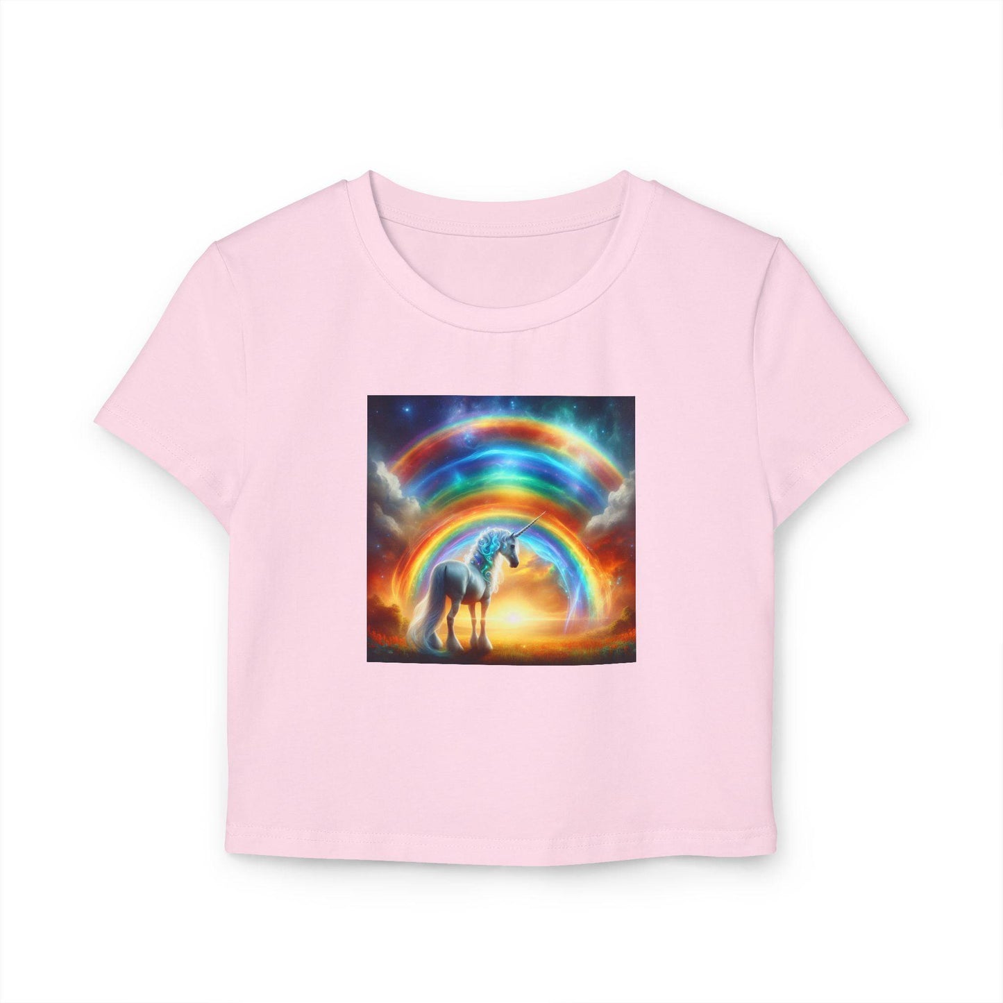  Unicorn, Women's Baby Tee