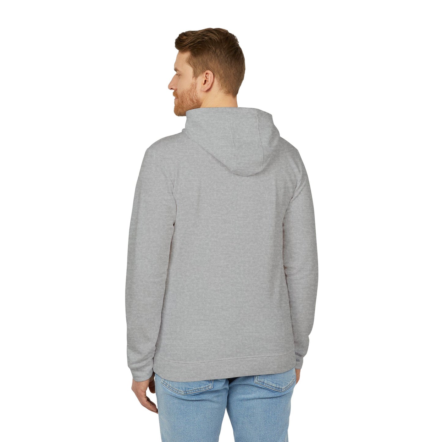 Adidas Unisex Fleece Hoodie - Sport Design for Casual Comfort