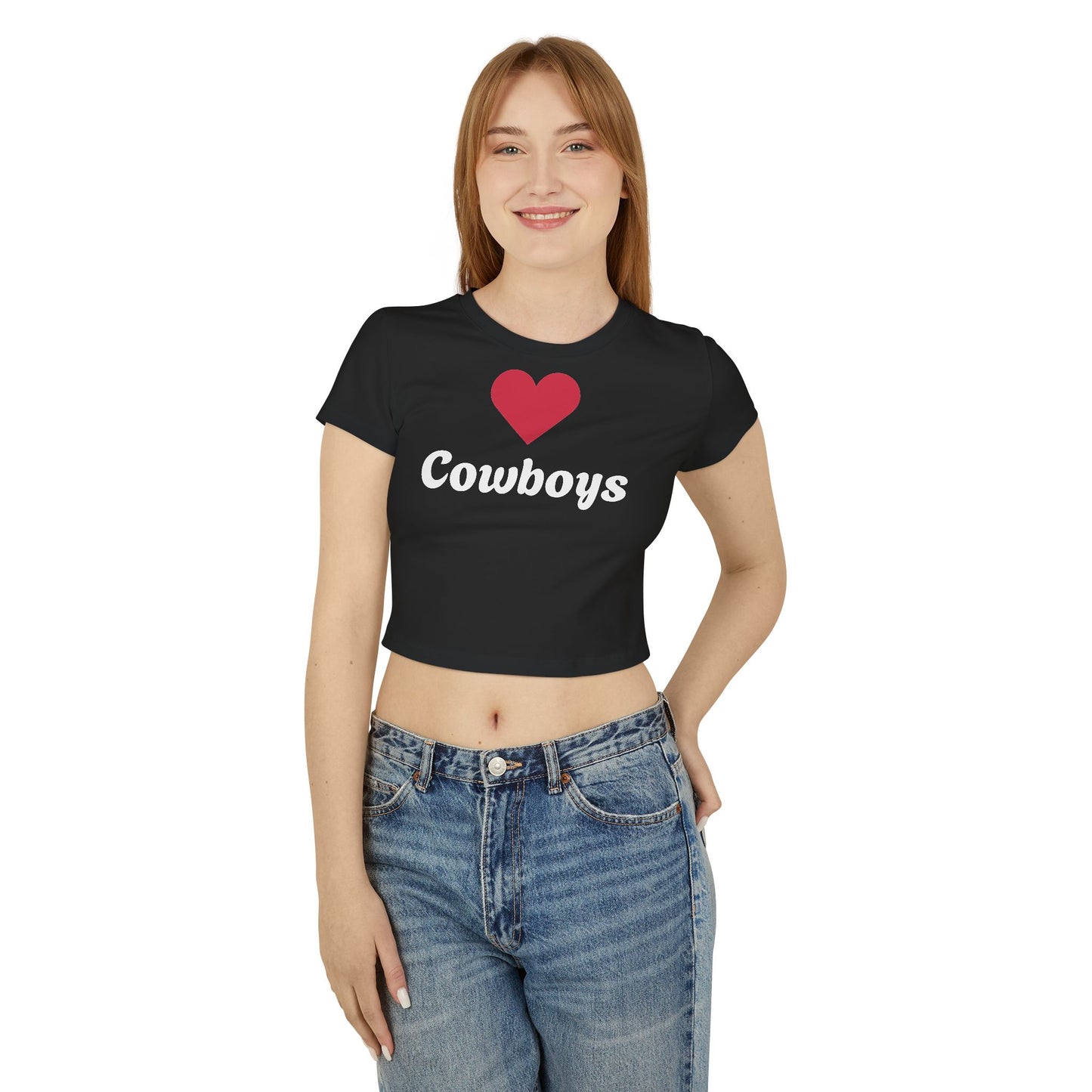 Love Cowboys, Women's Baby Tee