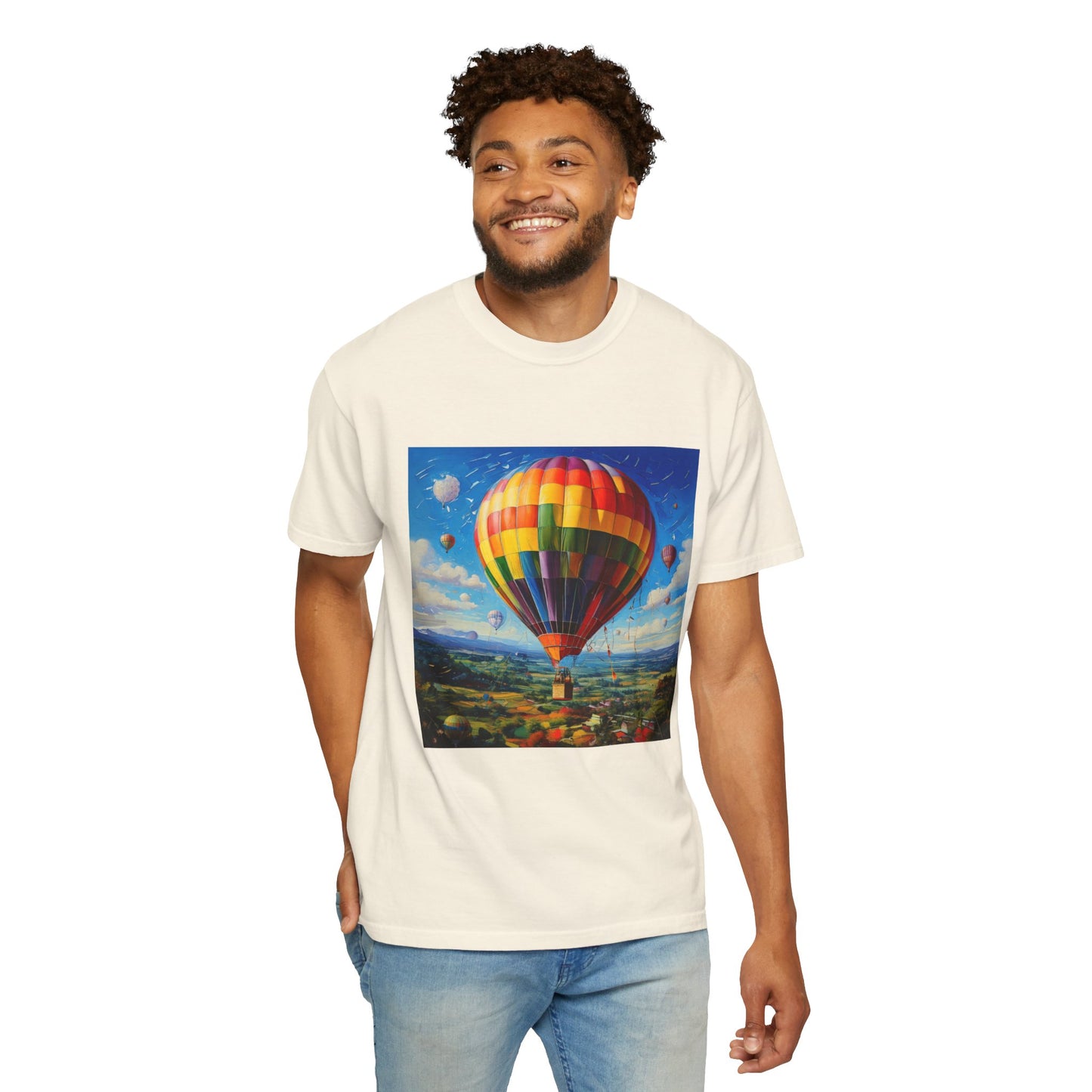 Hot Air Balloon, Unisex T-shirt