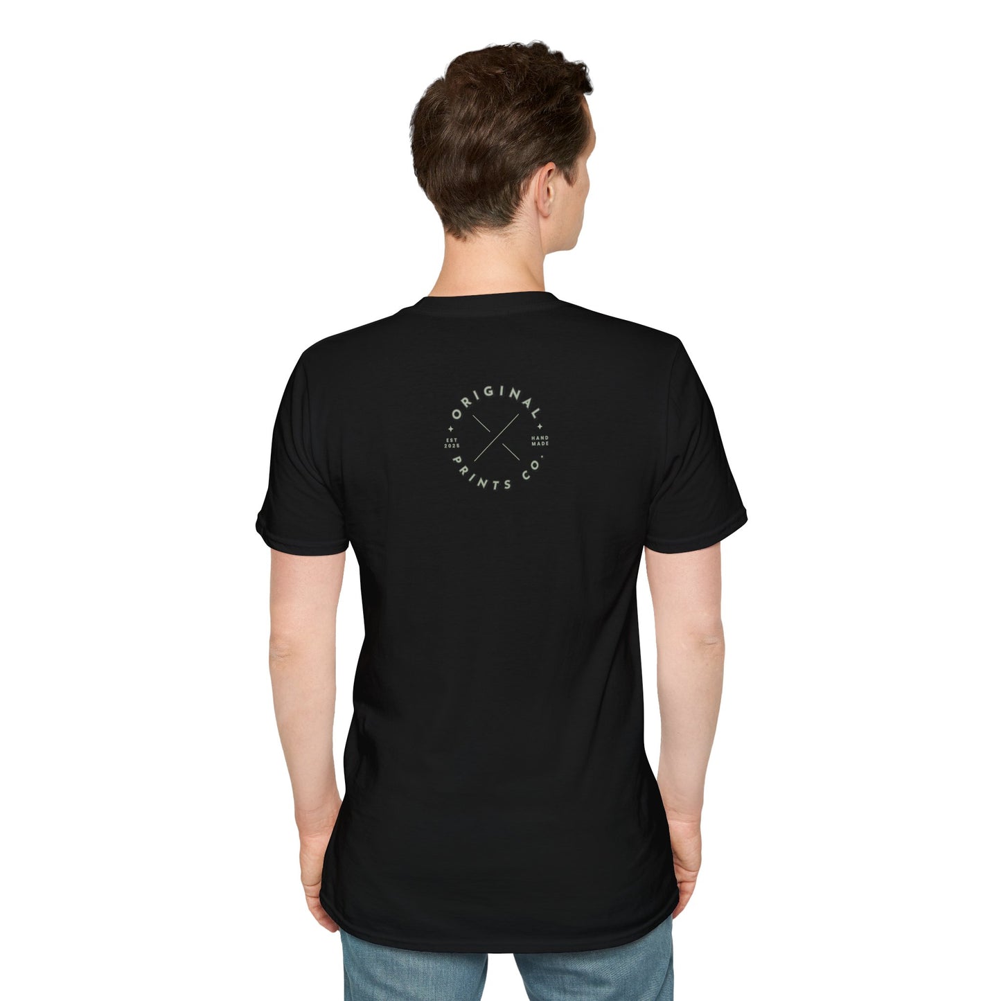 Original Prints Co Logo, Unisex Softstyle T-Shirt