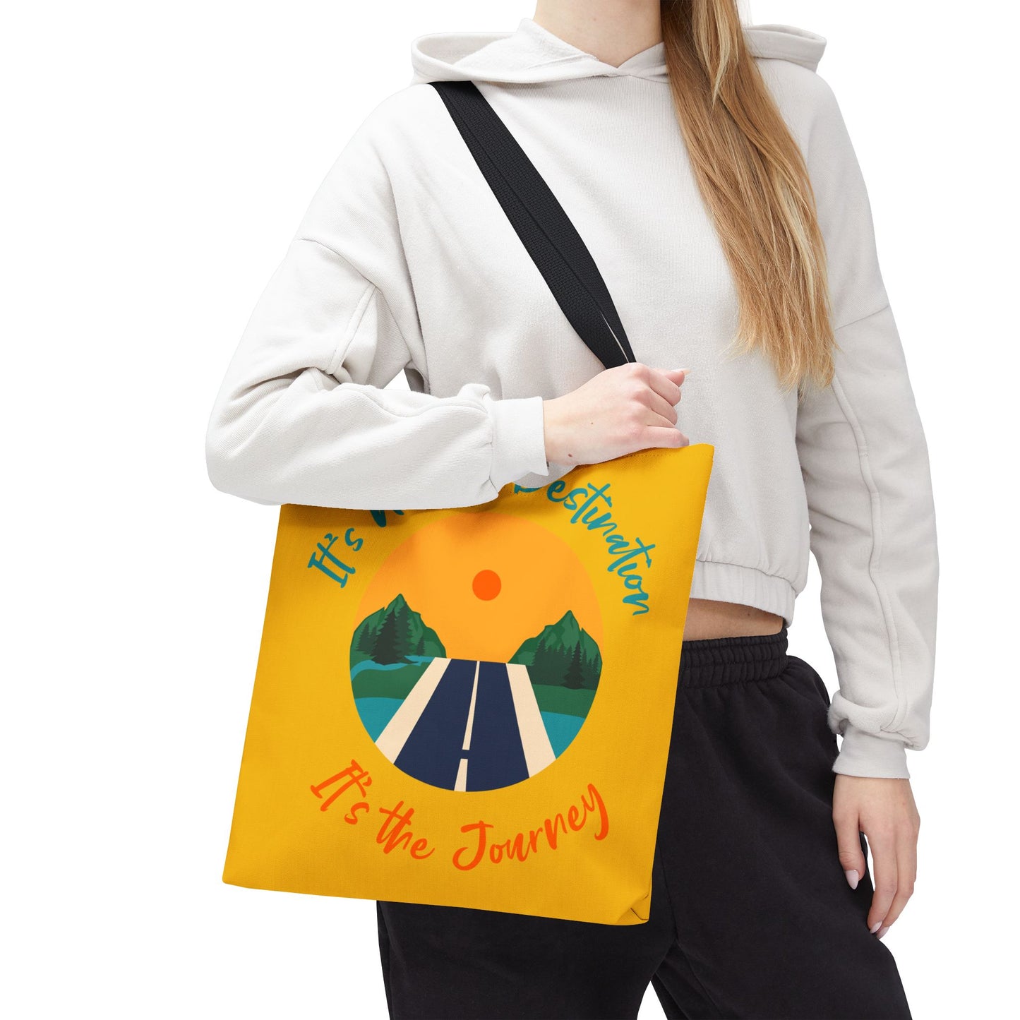 It's the Journey, Tote Bag