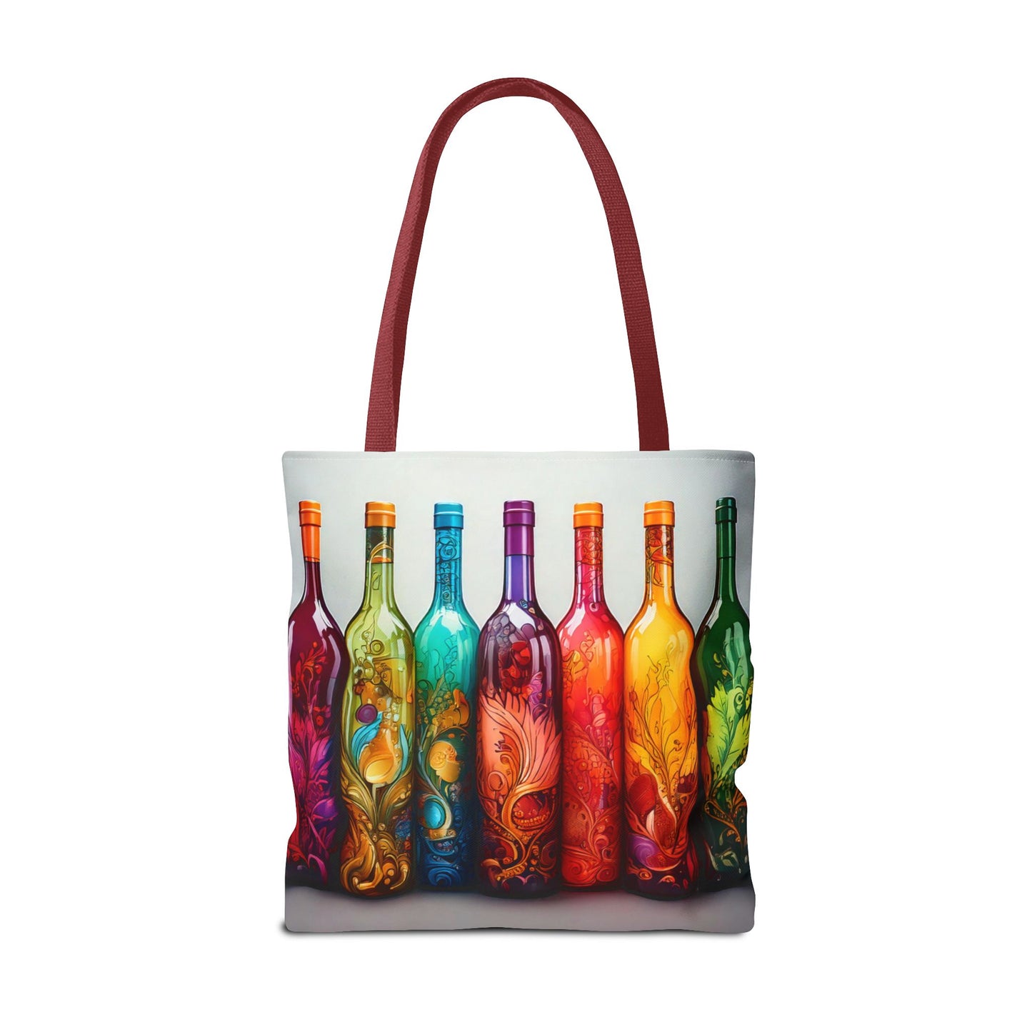 Wine Bottles, Tote Bag