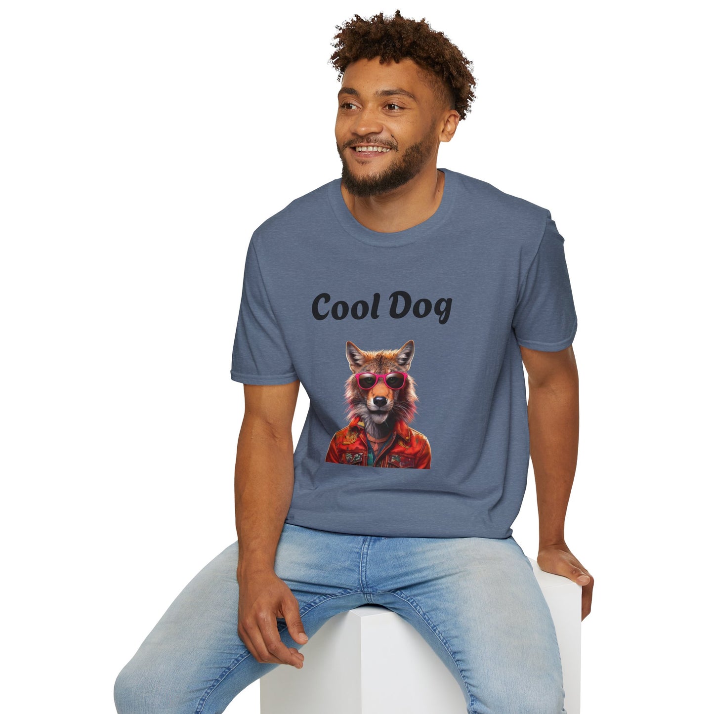 Cool Dog Graphic Unisex T-Shirt