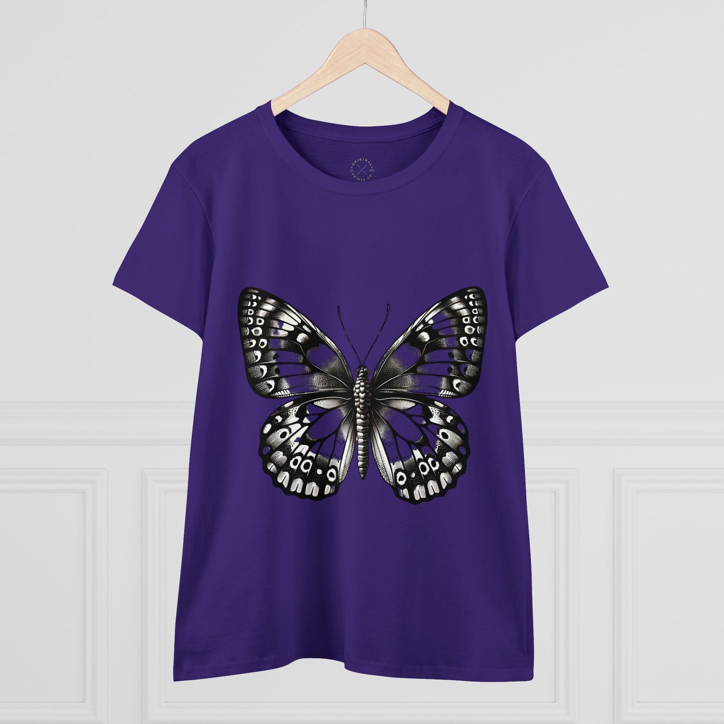 Inked Butterfly, Women's Cotton Tee