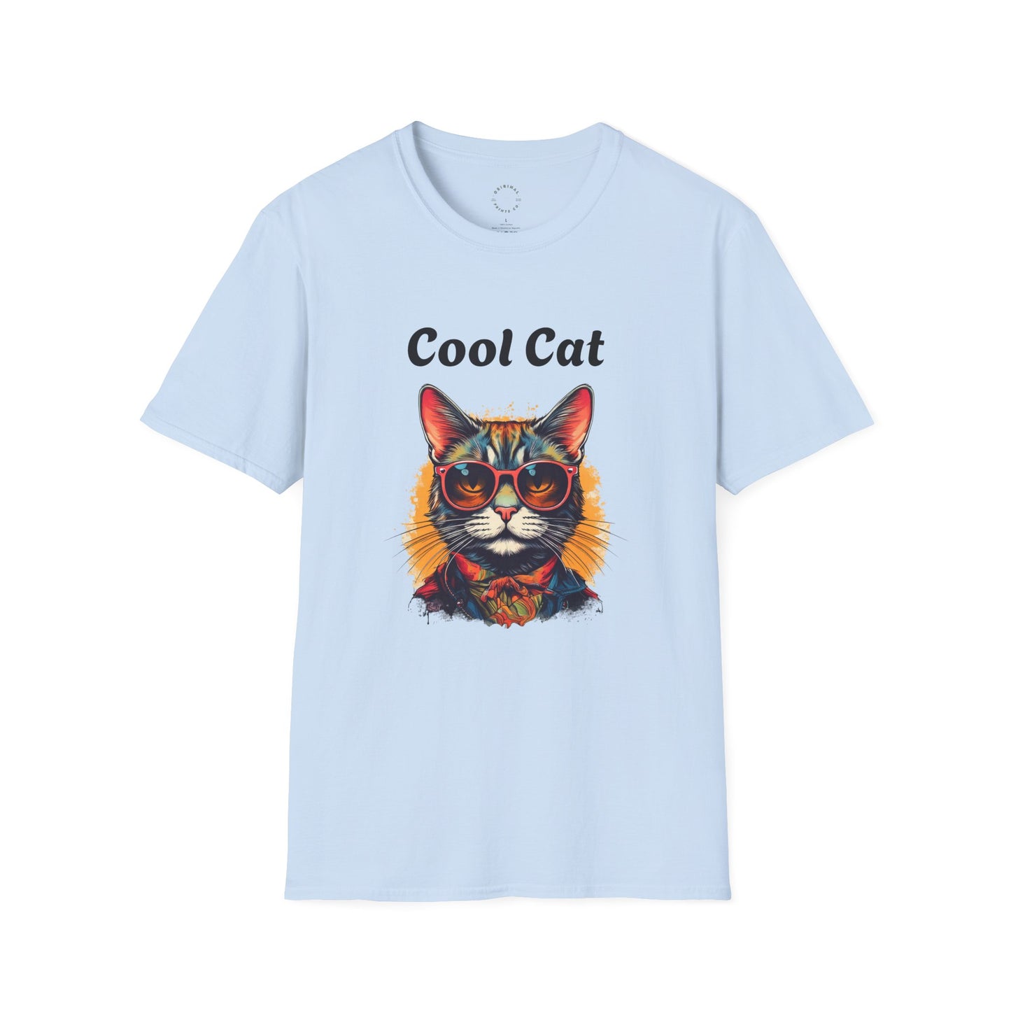 Cool Cat Unisex Softstyle T-Shirt