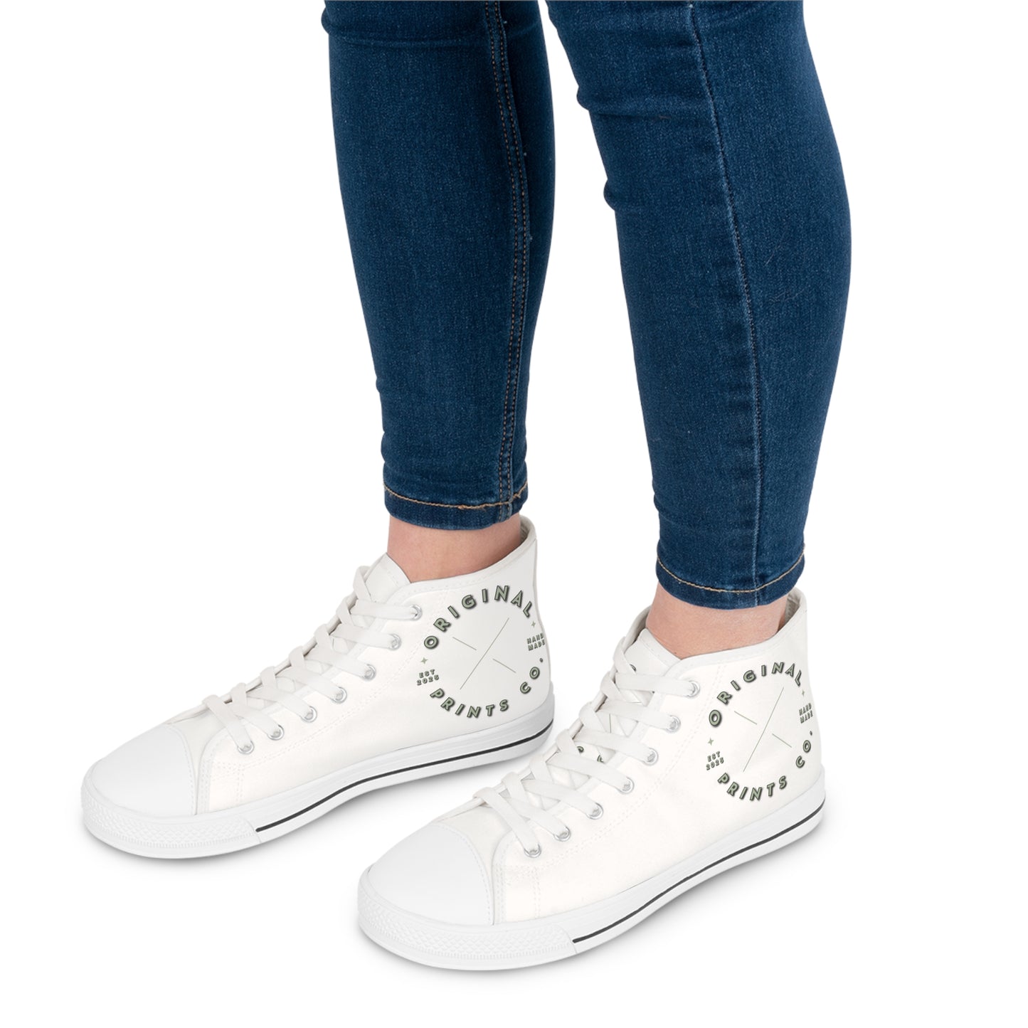 Original Prints Co - High Top Sneakers for Women