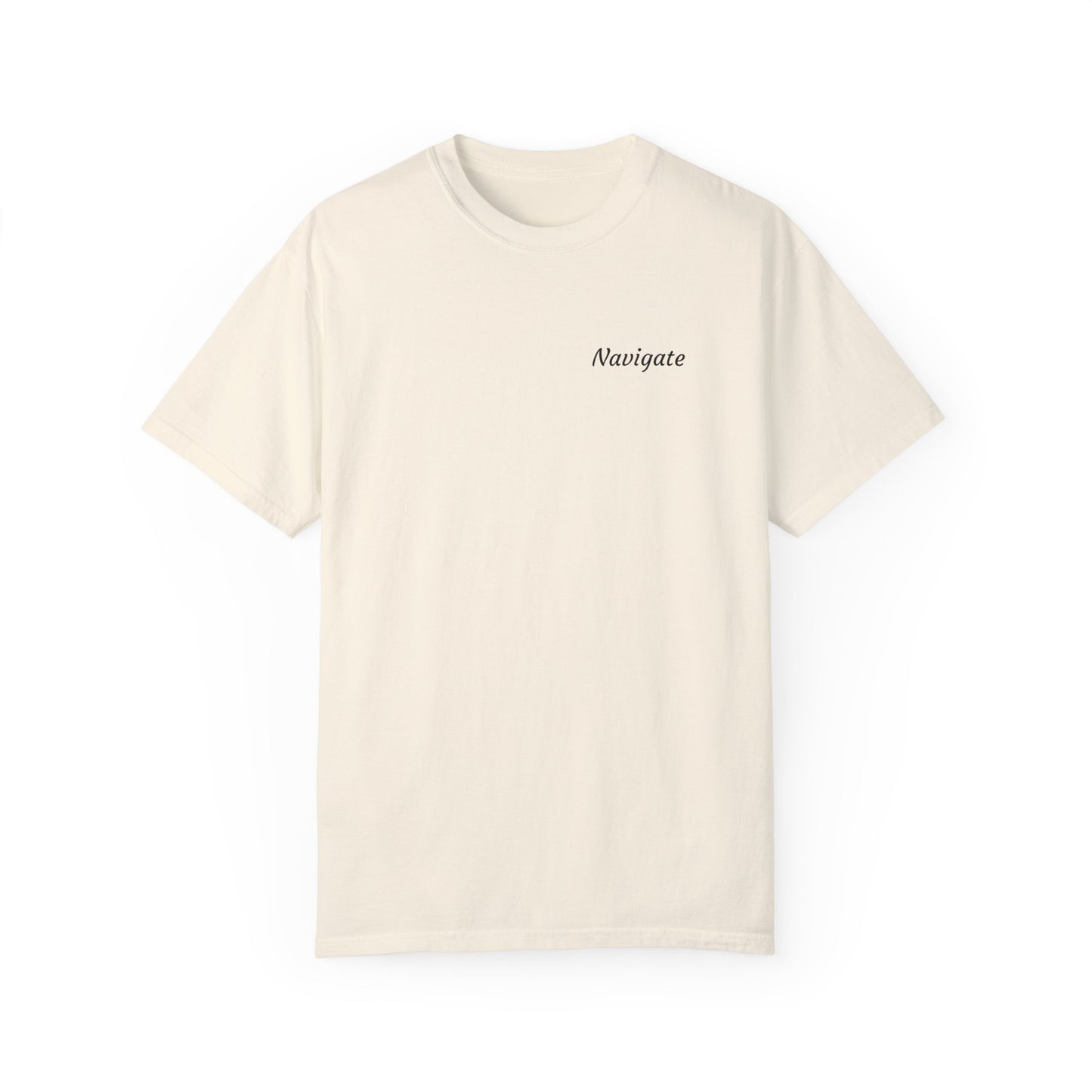 Navigate, Unisex Garment-Dyed T-shirt