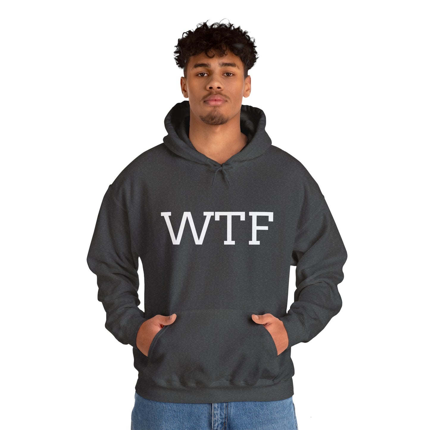 WTF, Unisex Hooded Sweatshirt