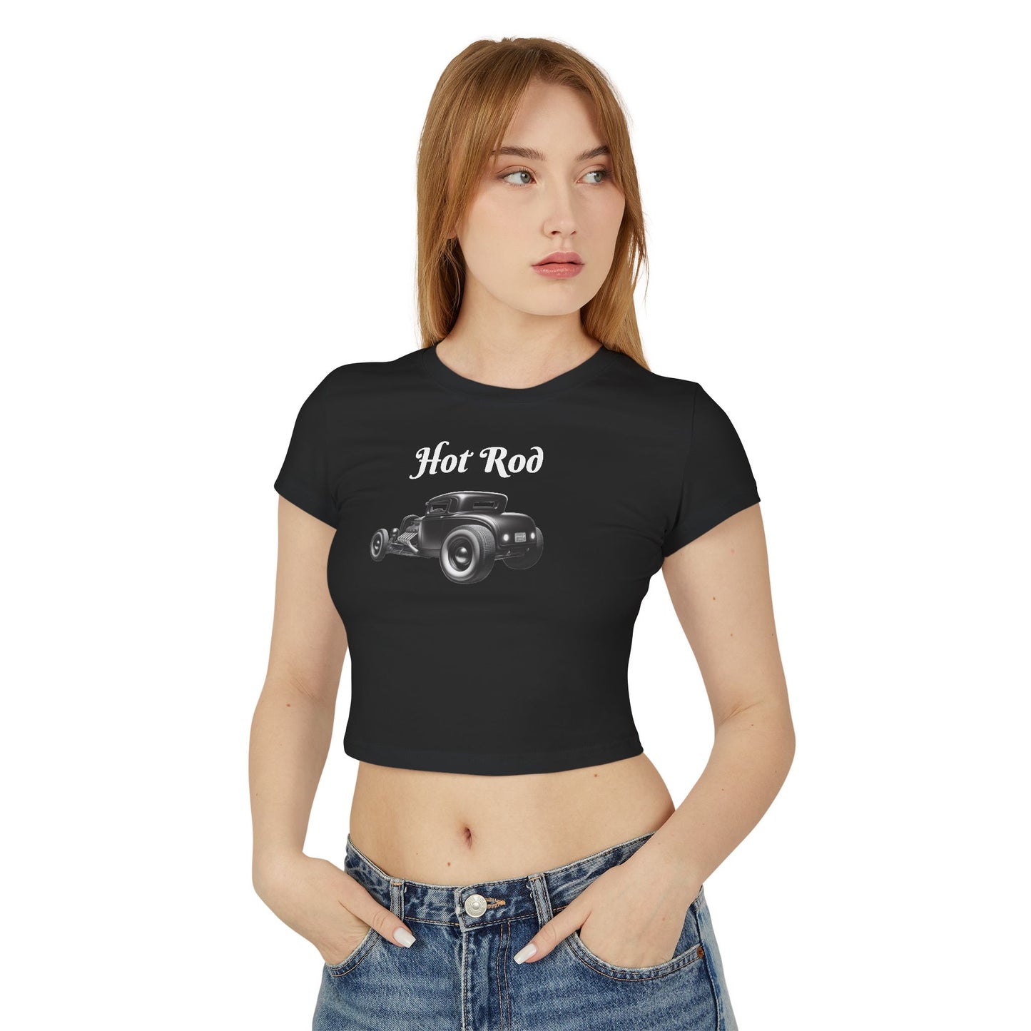 Retro Hot Rod Women's Baby Tee