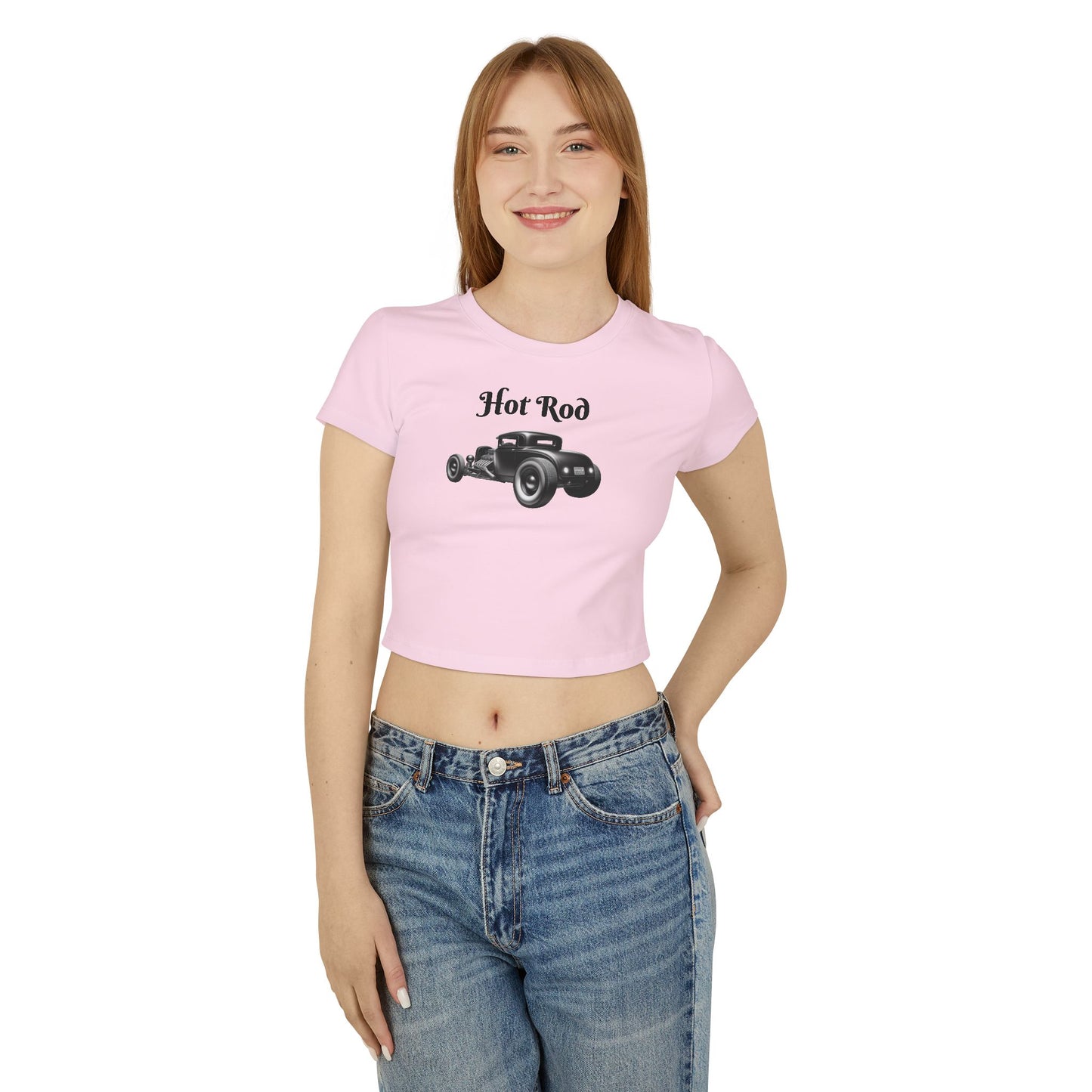 Retro Hot Rod Women's Baby Tee