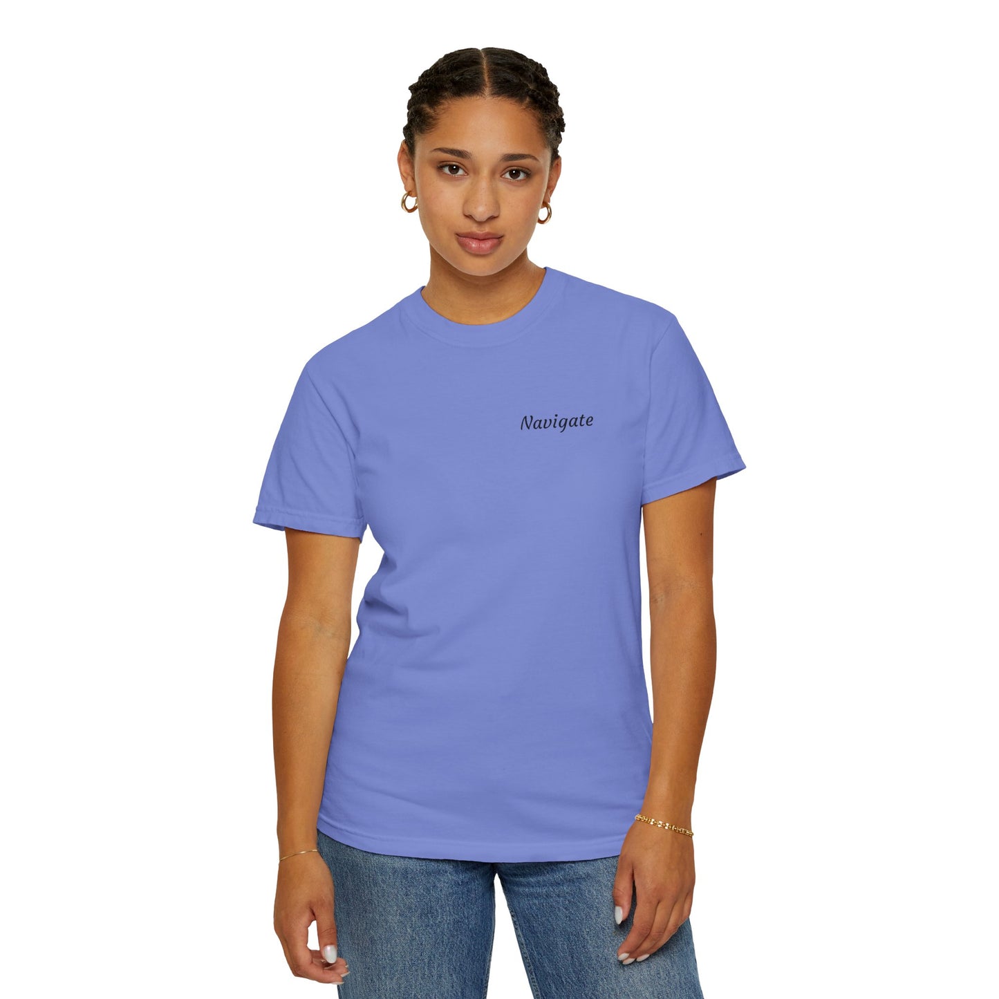 Navigate, Unisex Garment-Dyed T-shirt