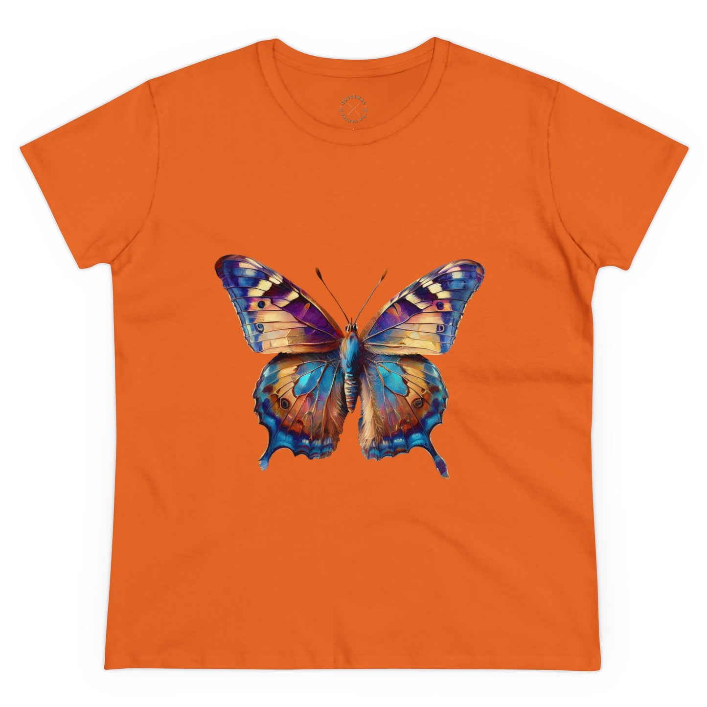 Women's Cotton Tee, Butterflies