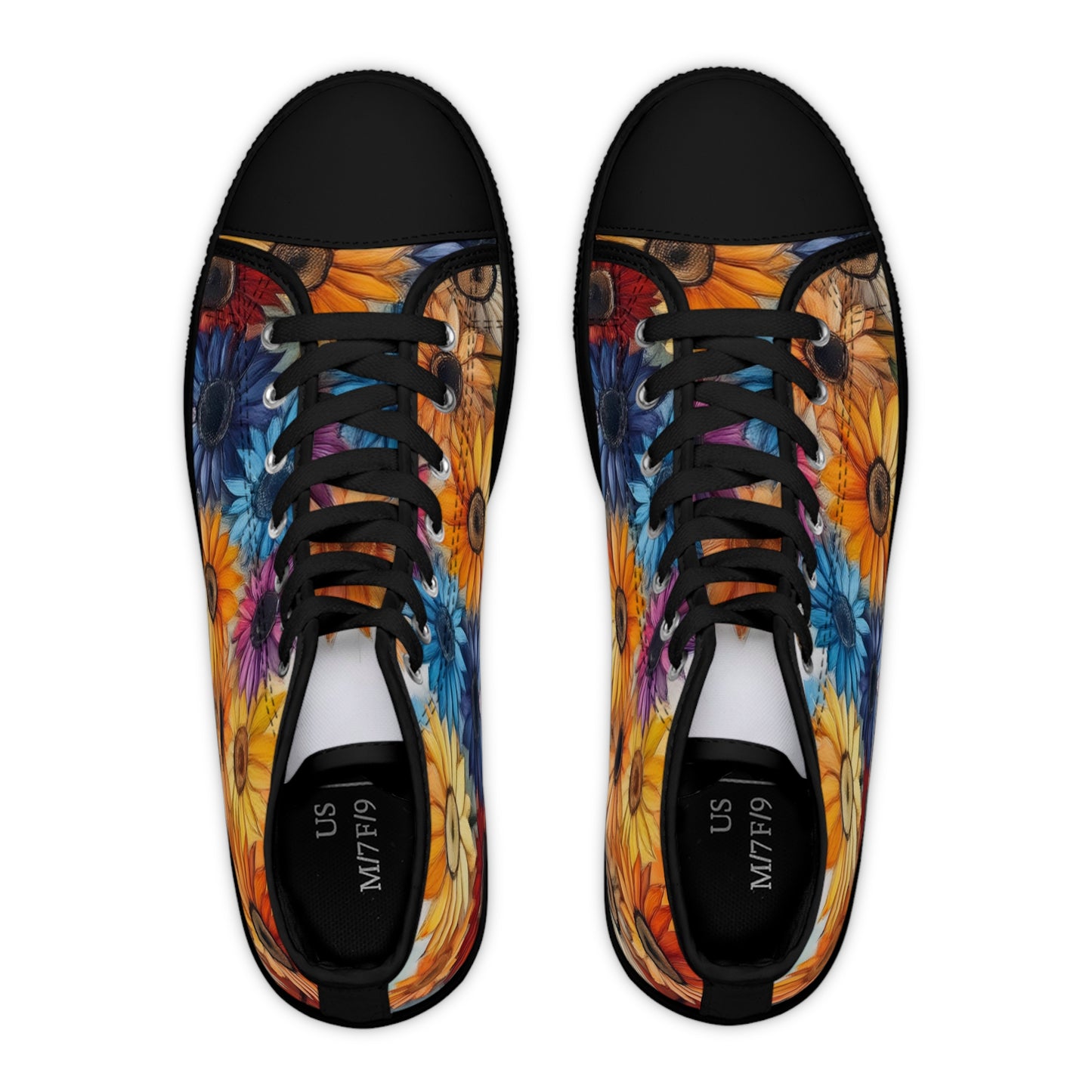 Floral High Top Sneakers for Women