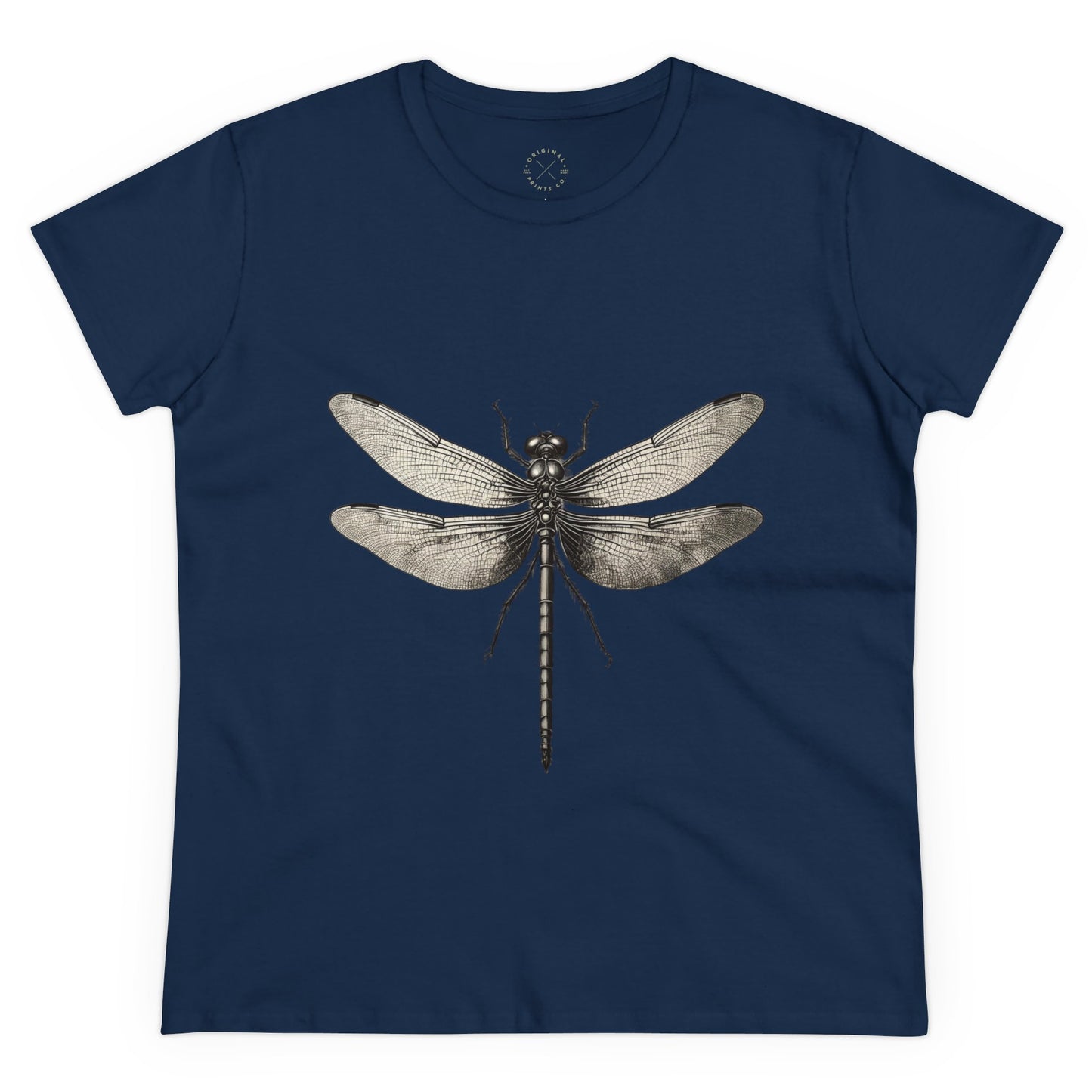 Women's Cotton Tee, Dragon Fly