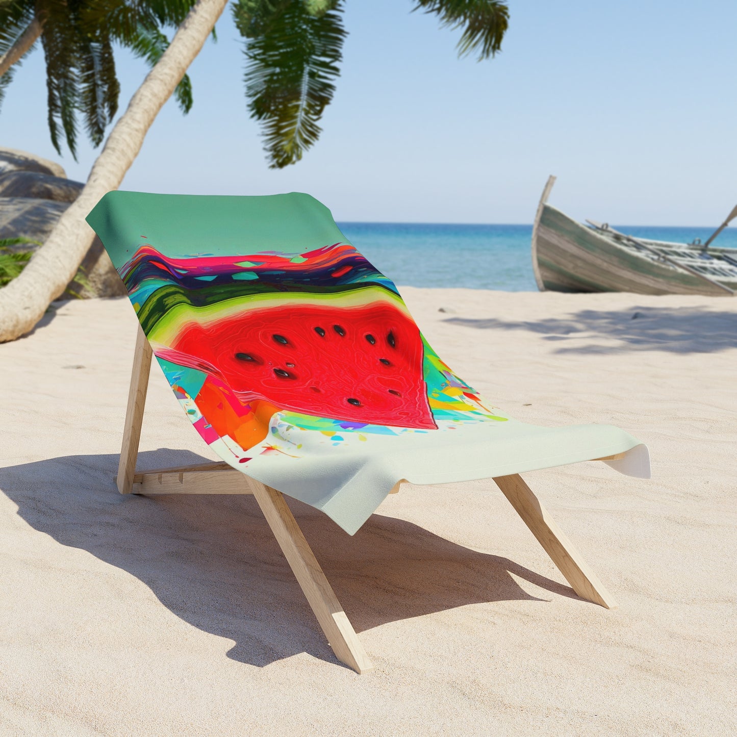 Slice of Watermelon,Beach Towel