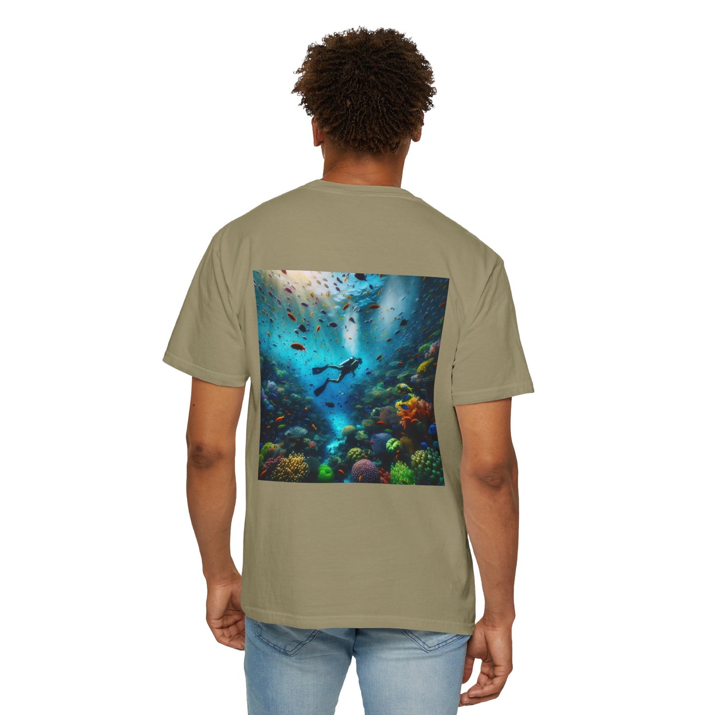 Scuba, with Print, Unisex T-shirt