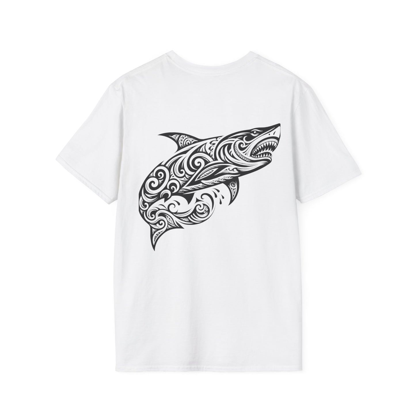 Unisex Shark Design Softstyle T-Shirt