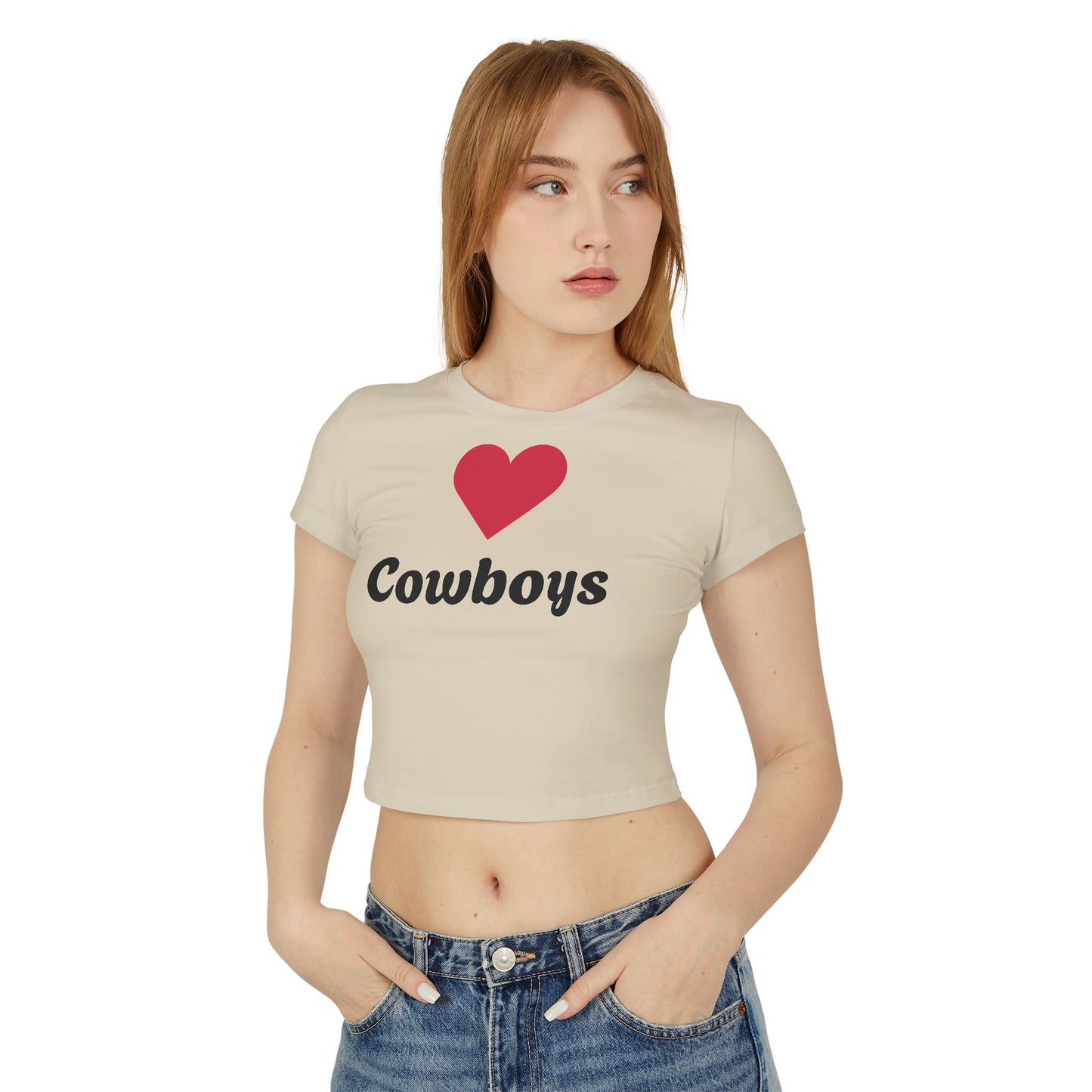 Love Cowboys, Women's Baby Tee