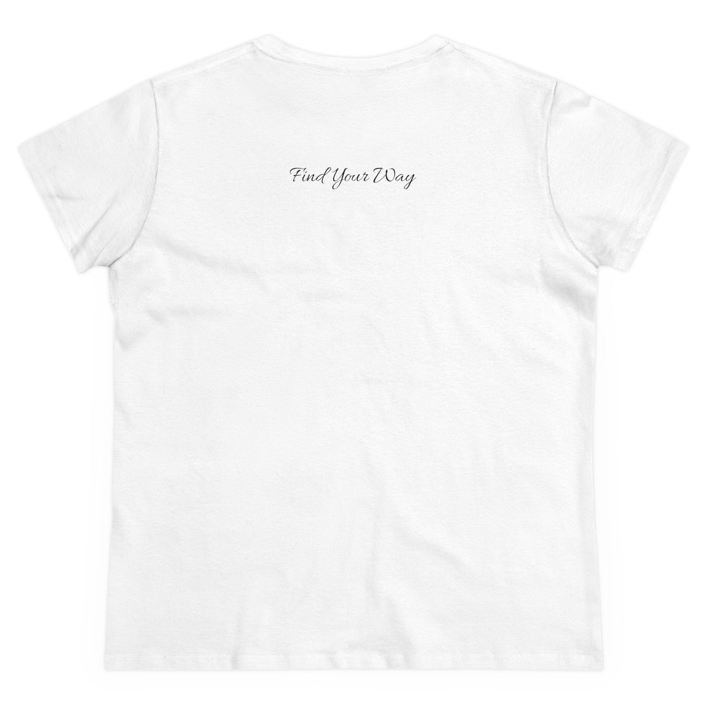 Women's Cotton Tee, Find your way