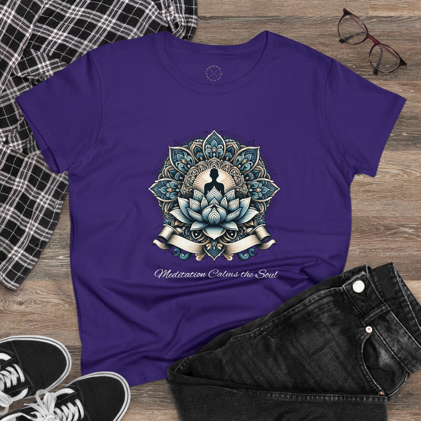 Meditation, Women's Cotton Tee